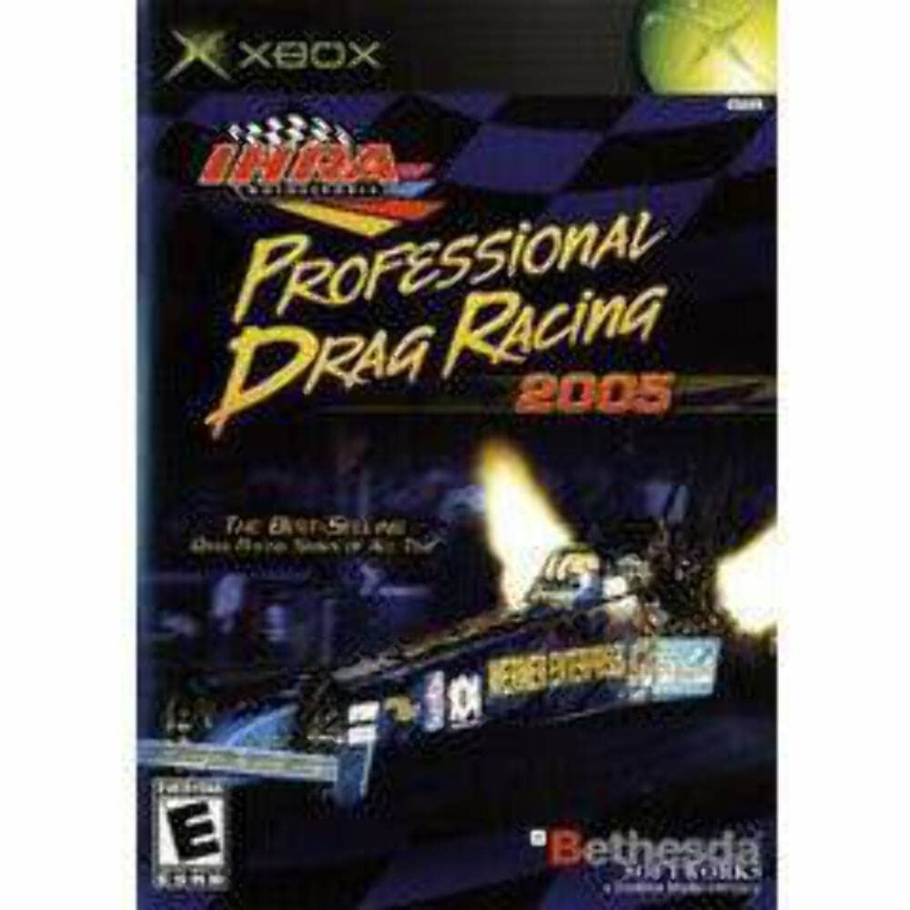 IHRA Professional Drag Racing 2005 Xbox AD Complete CIB - Good