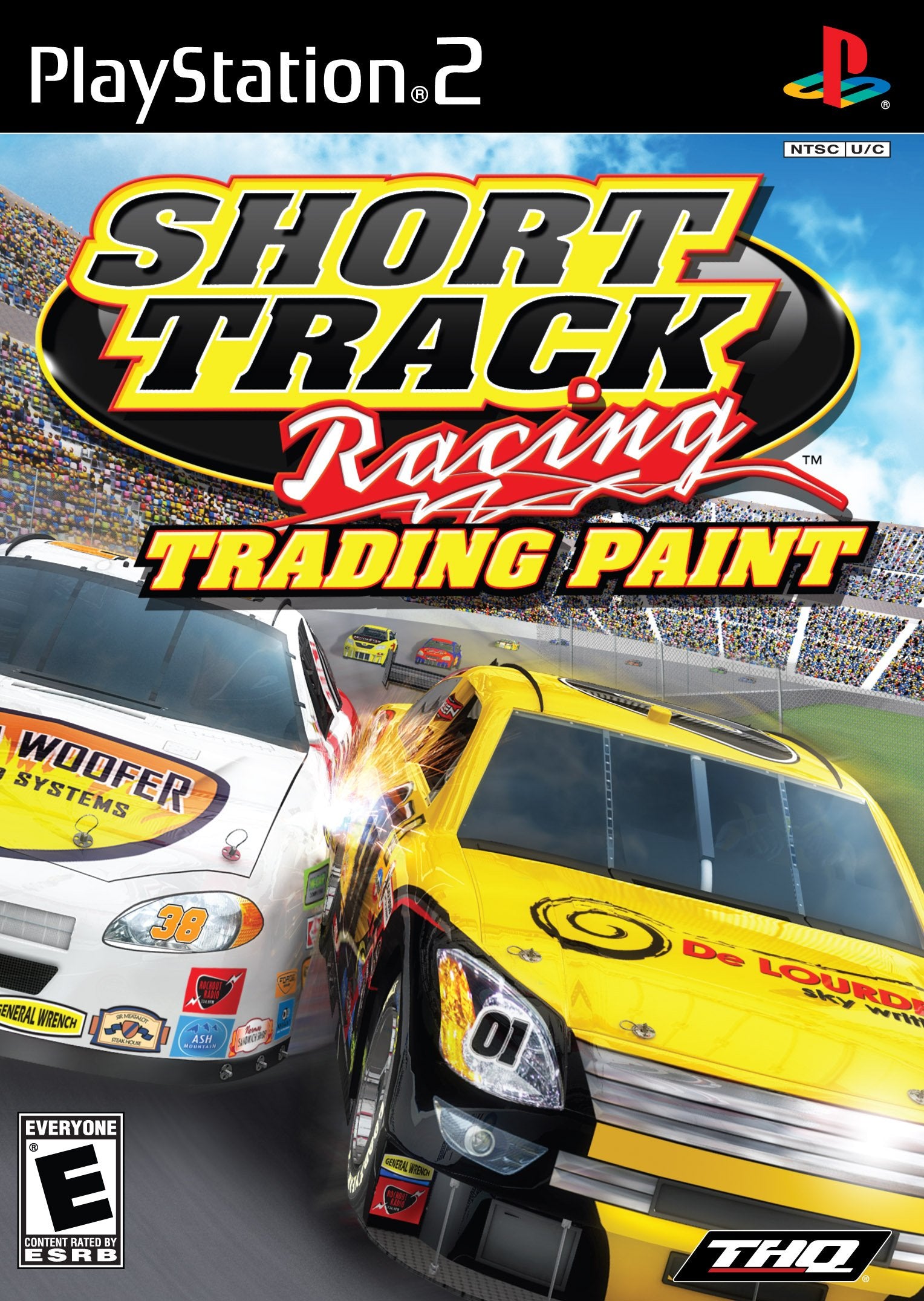 Short Track Racing Trading Paint PS2 PlayStation 2 - Like New