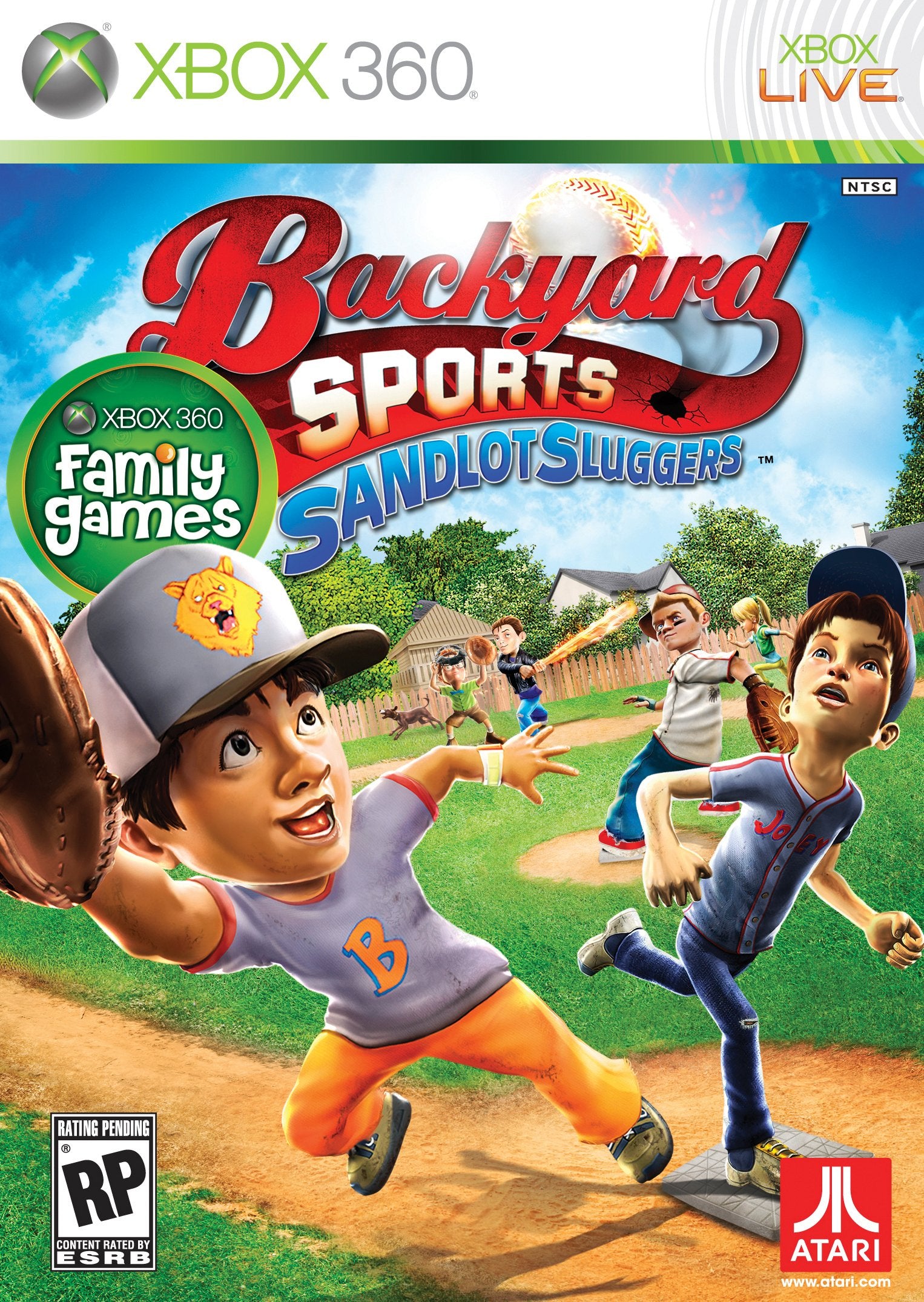 Backyard Sports Sandlot Sluggers Xbox 360 - Like New