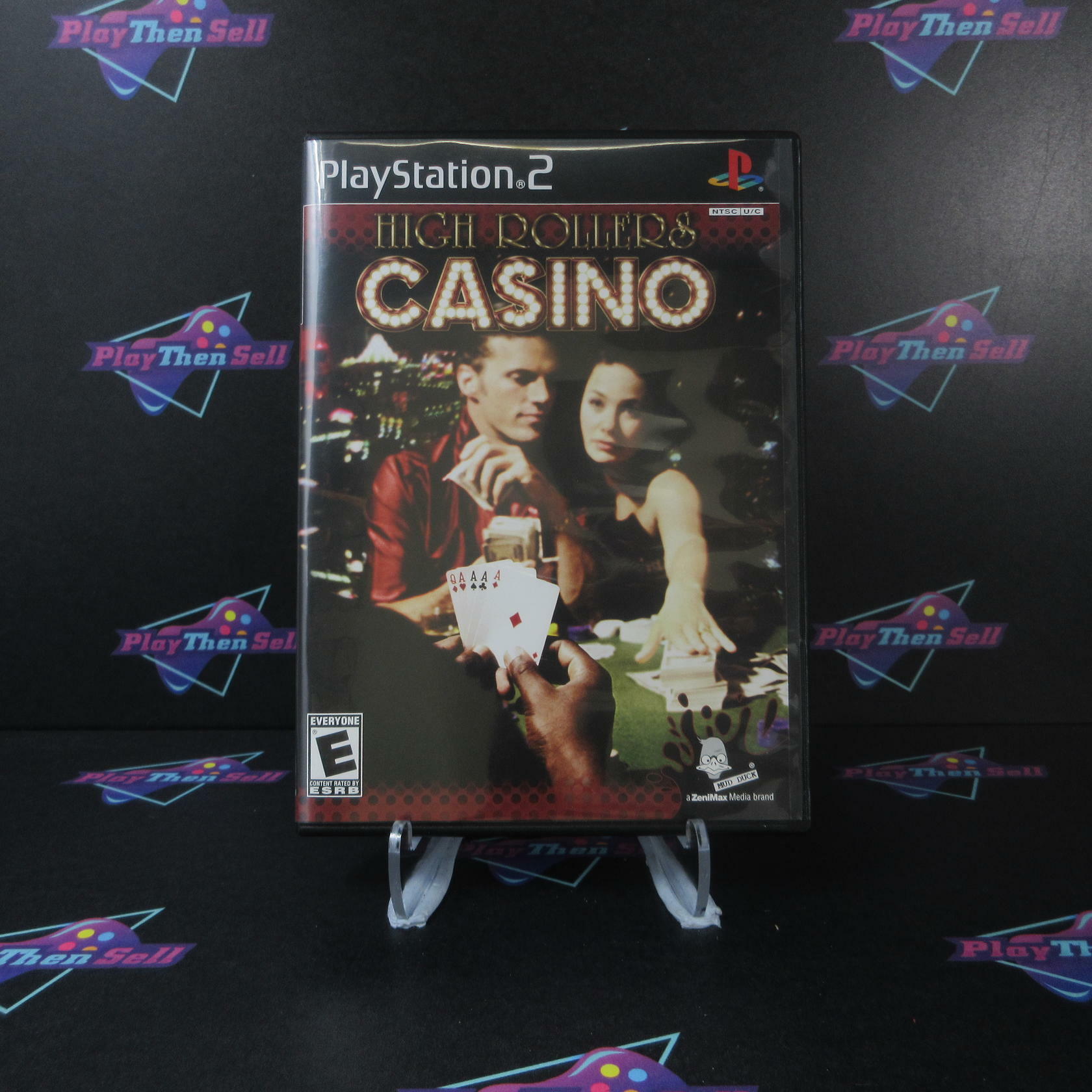 High Rollers Casino PS2 PlayStation 2 + Reg Card - Like New - Like New