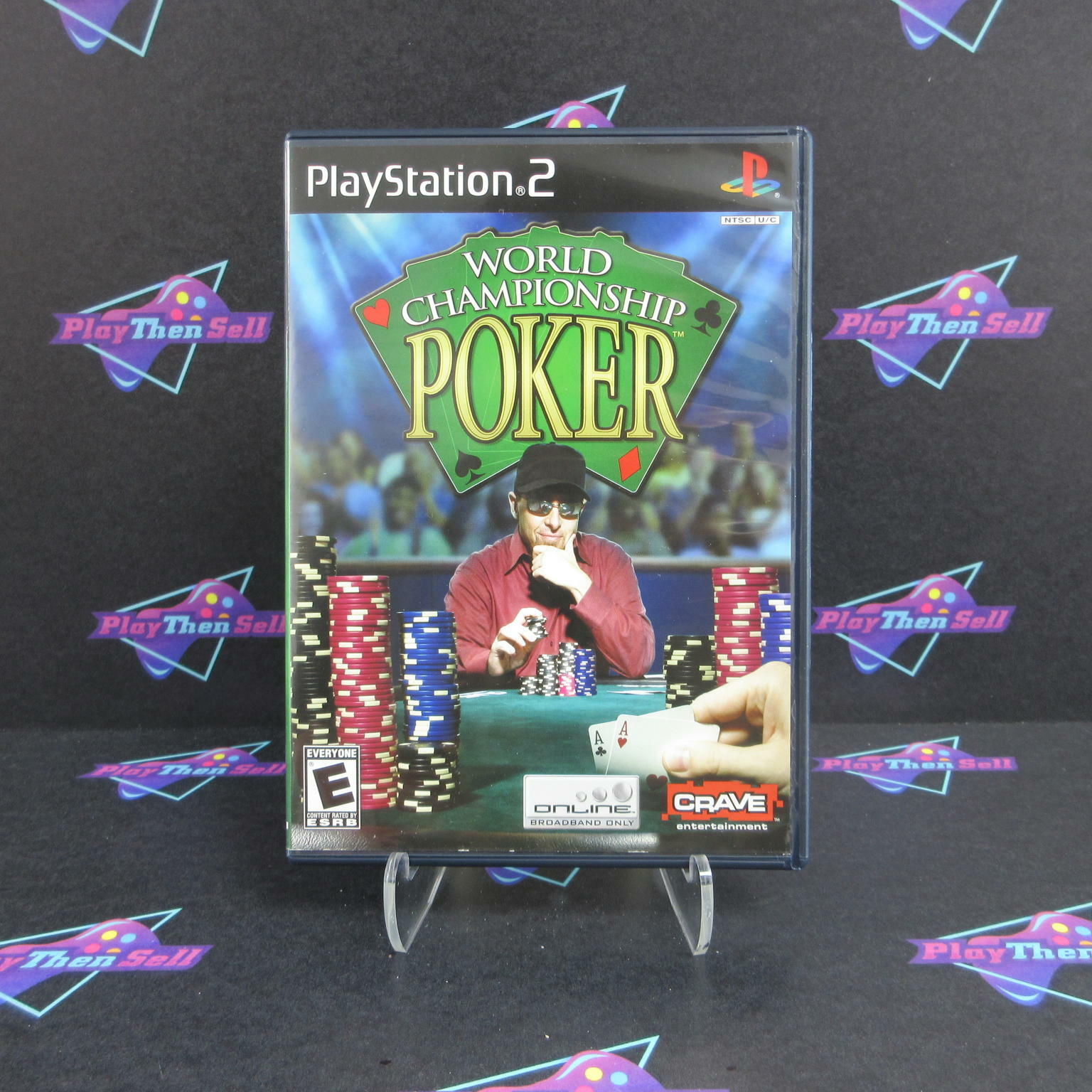 World Championship Poker PS2 PlayStation 2 - Like New - Like New