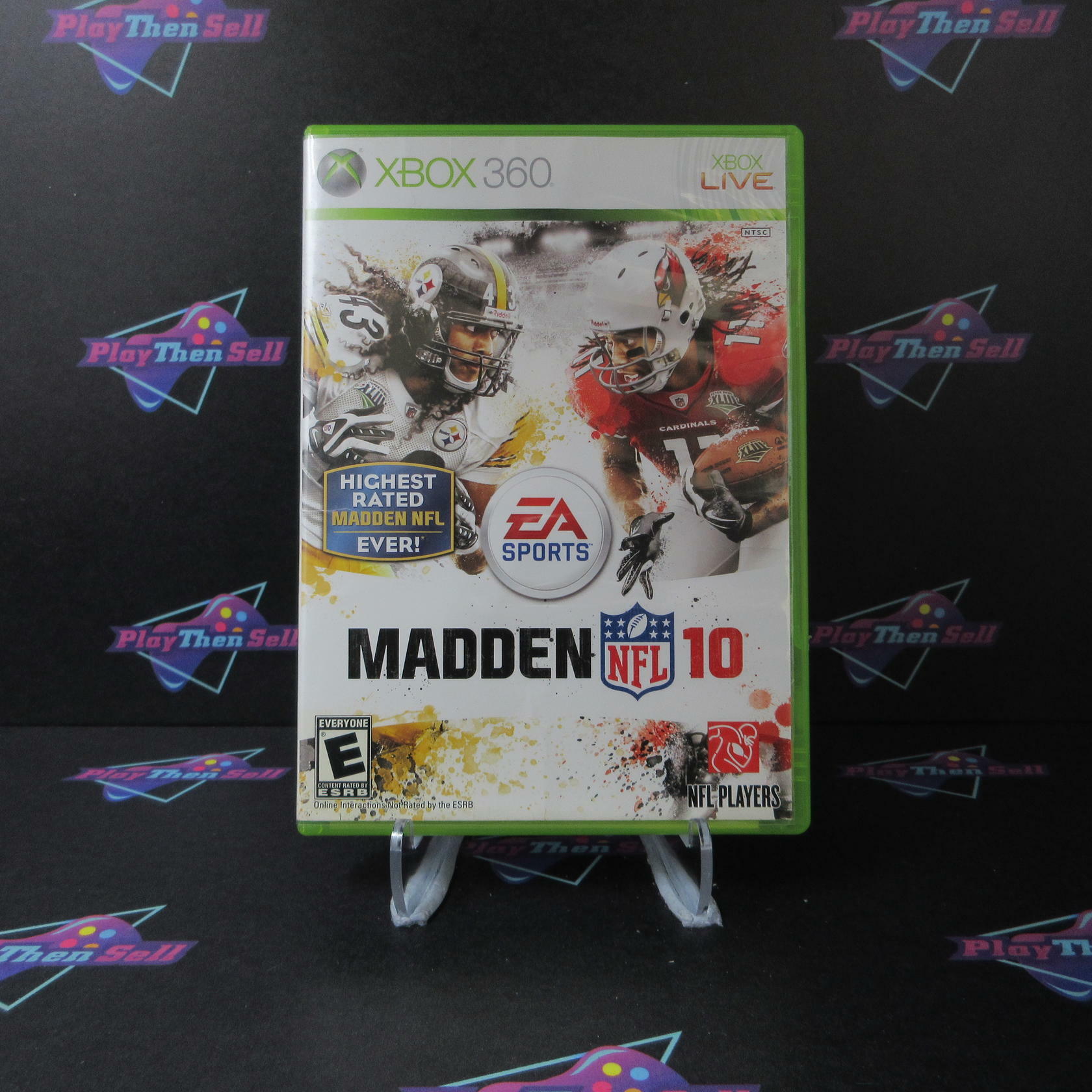 Madden NFL 10 Xbox 360 AD Complete CIB - Good