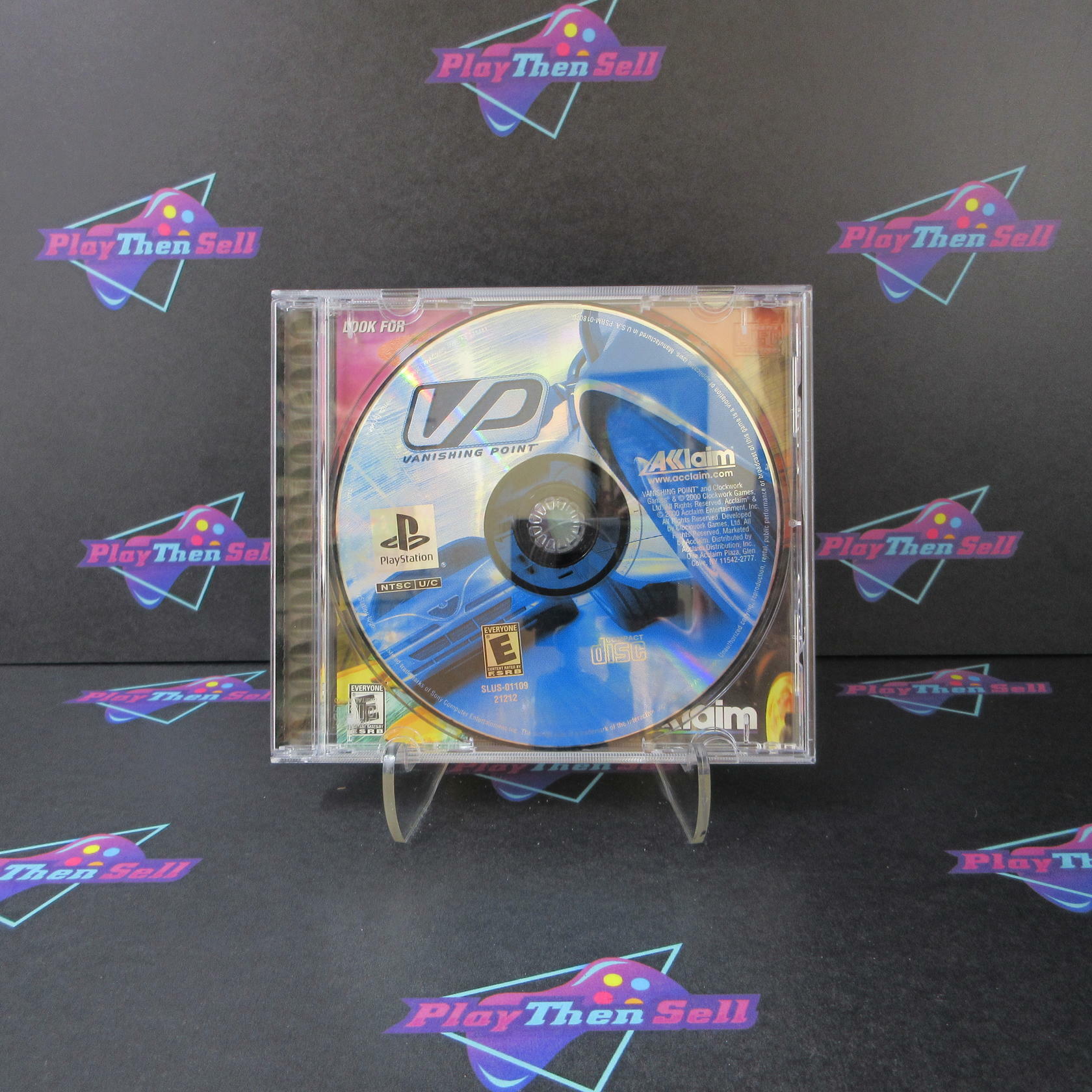 Vanishing Point PS1 PlayStation 1 - Very Good