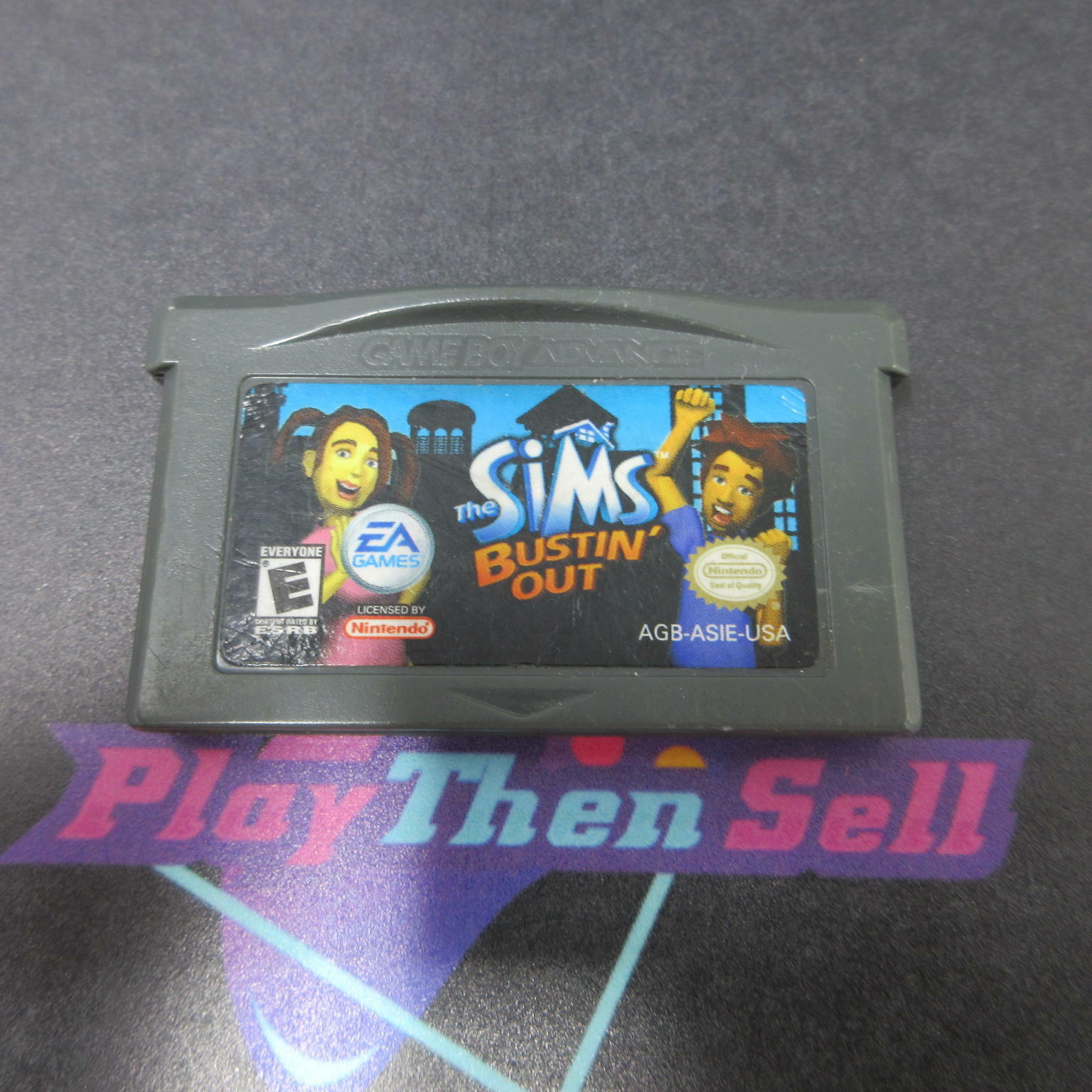 The Sims Bustin Out Gameboy Advance Cartridge Only Authentic / Tested - Good