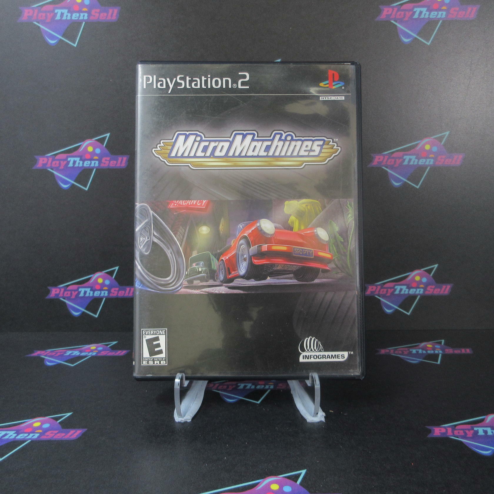 Micro Machines PS2 PlayStation 2 AD Complete CIB - Good