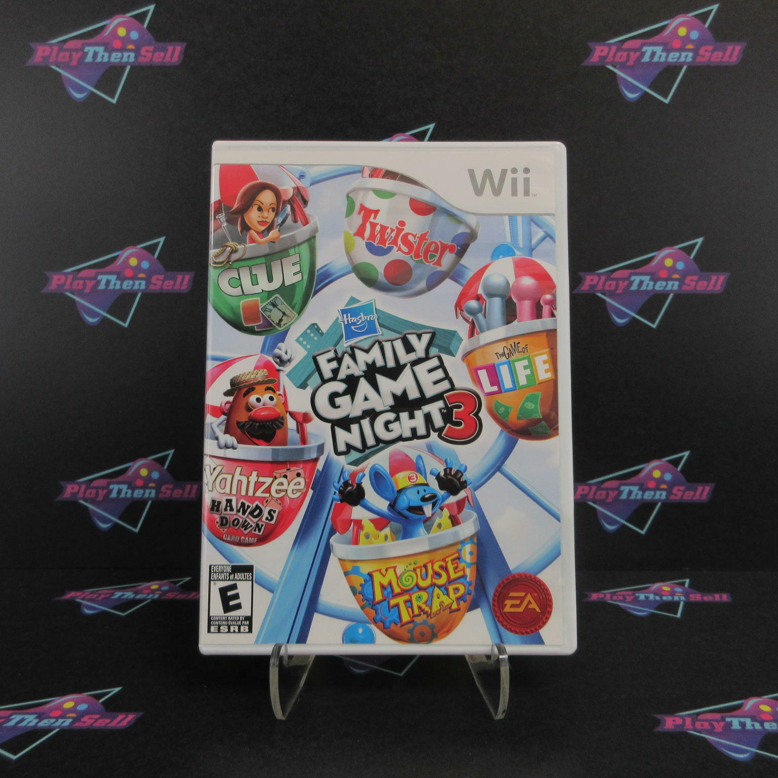 Hasbro Family Game Night 3 Nintendo Wii - Like New