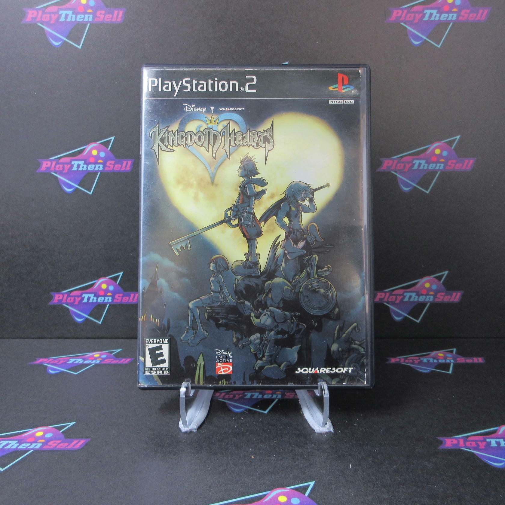 Kingdom Hearts PS2 PlayStation 2 AD/NM - Good