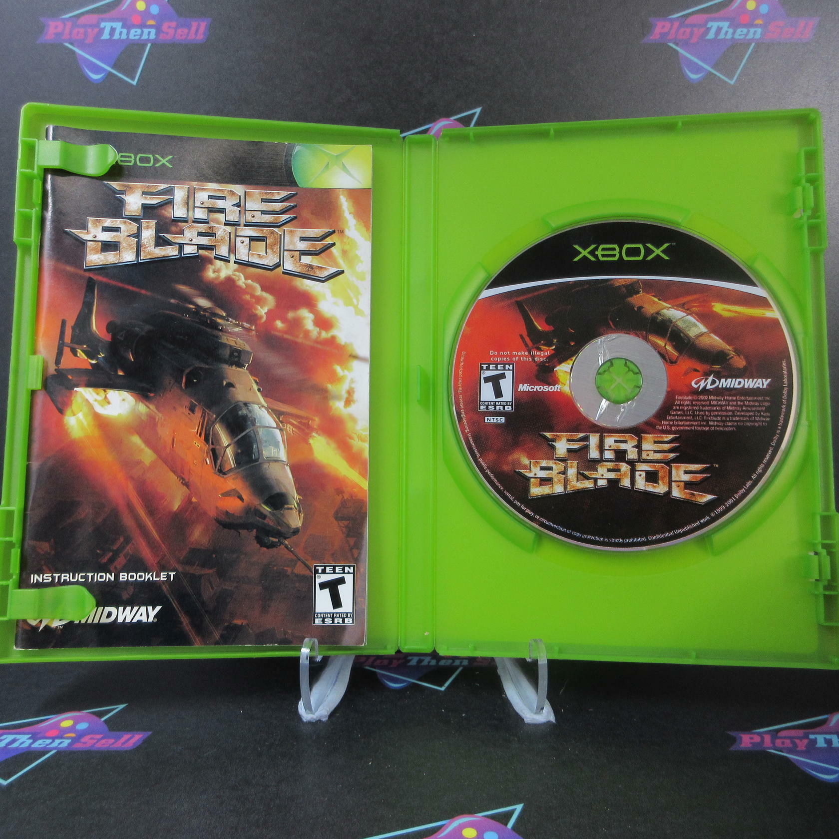 Fireblade Xbox AD/DD Complete CIB - Good