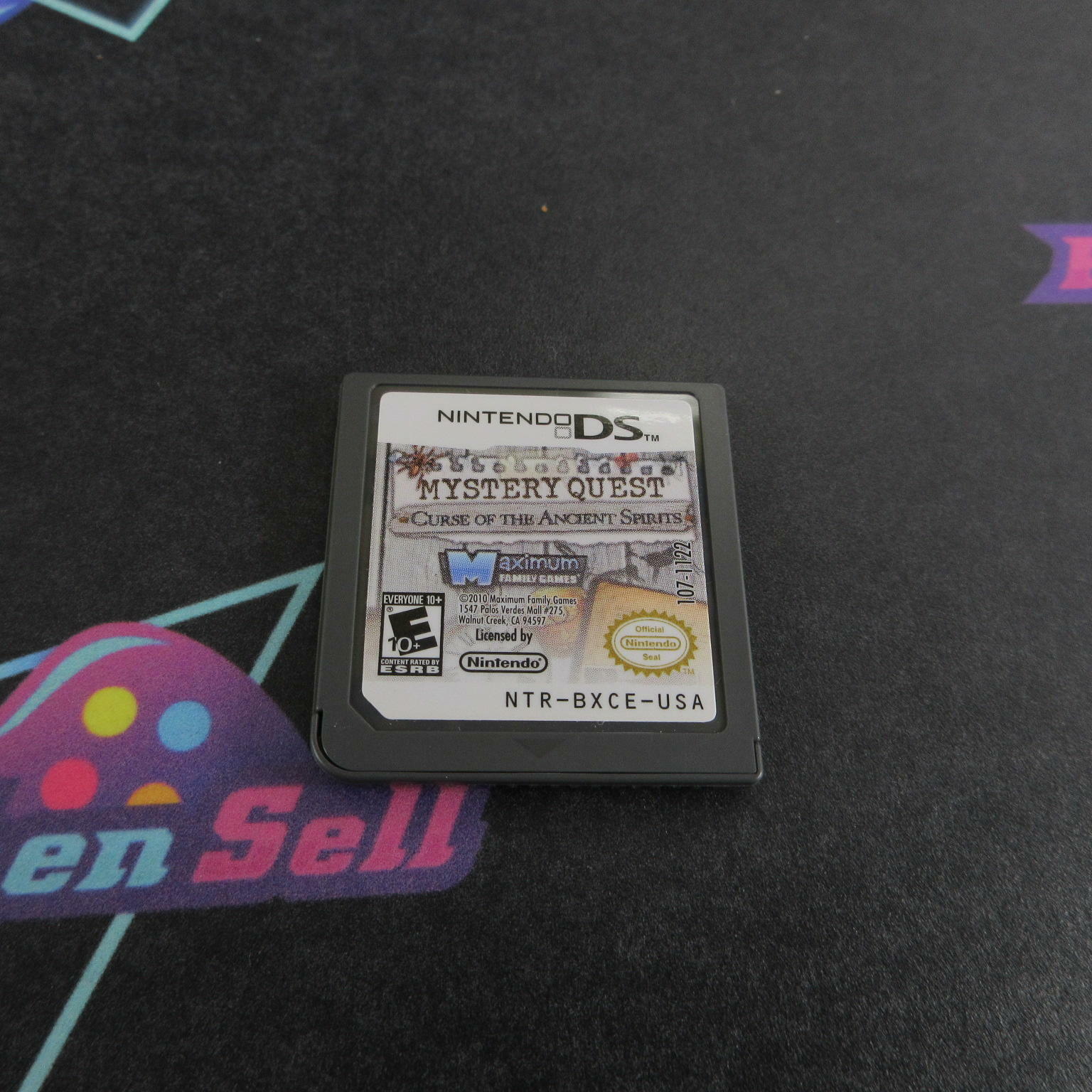 Mystery Quest Curse of the Ancient Spirits Nintendo DS - Like New