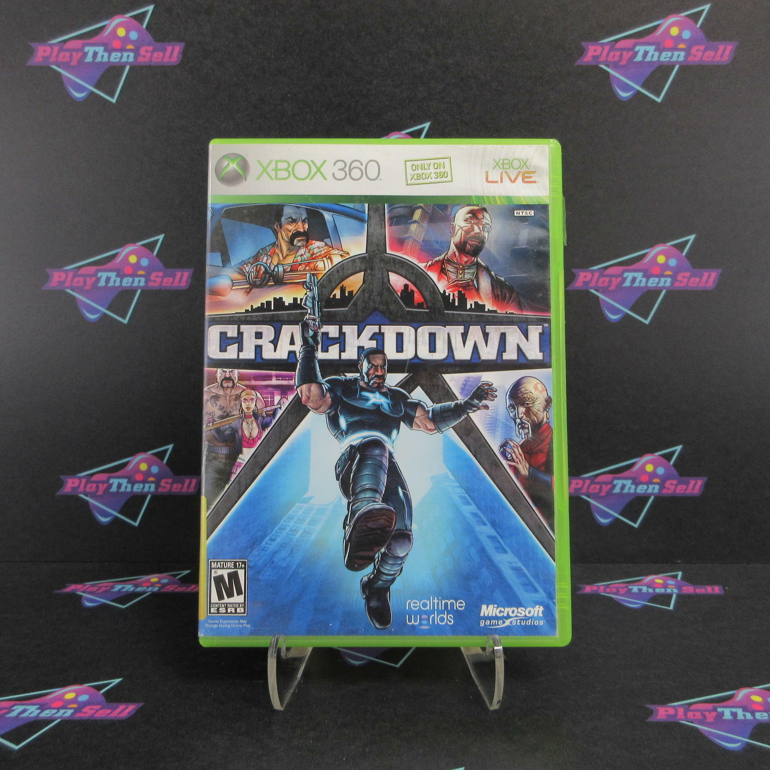 Crackdown Xbox 360 AD/NM - Good