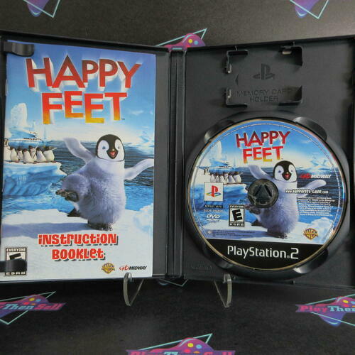 Happy Feet + Reg Card PS2 PlayStation 2 AD - Good