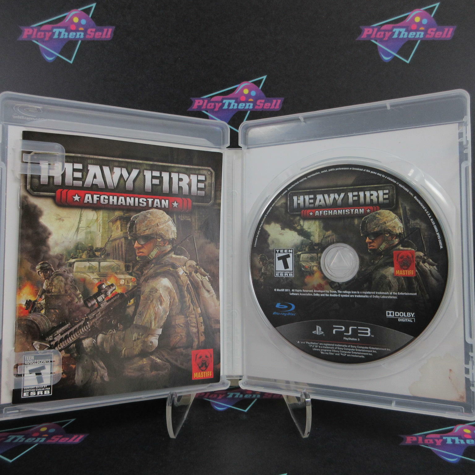 Heavy Fire Afghanistan PS3 PlayStation 3 AD - Good