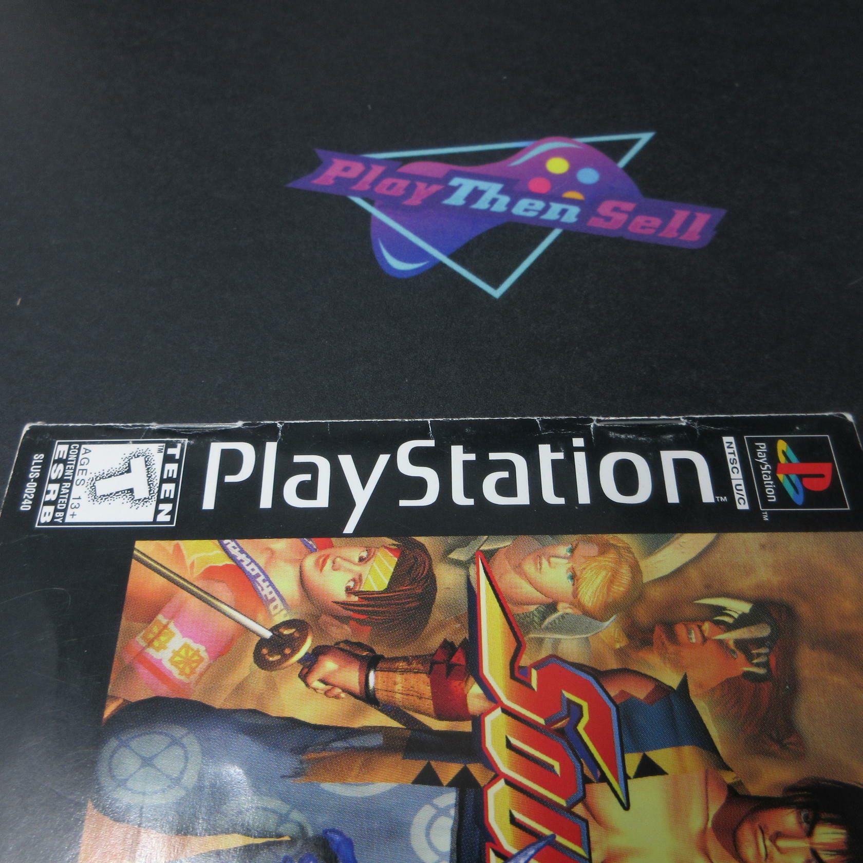 Soul Blade + Reg Card PS1 PlayStation 1 MD Complete CIB - Good