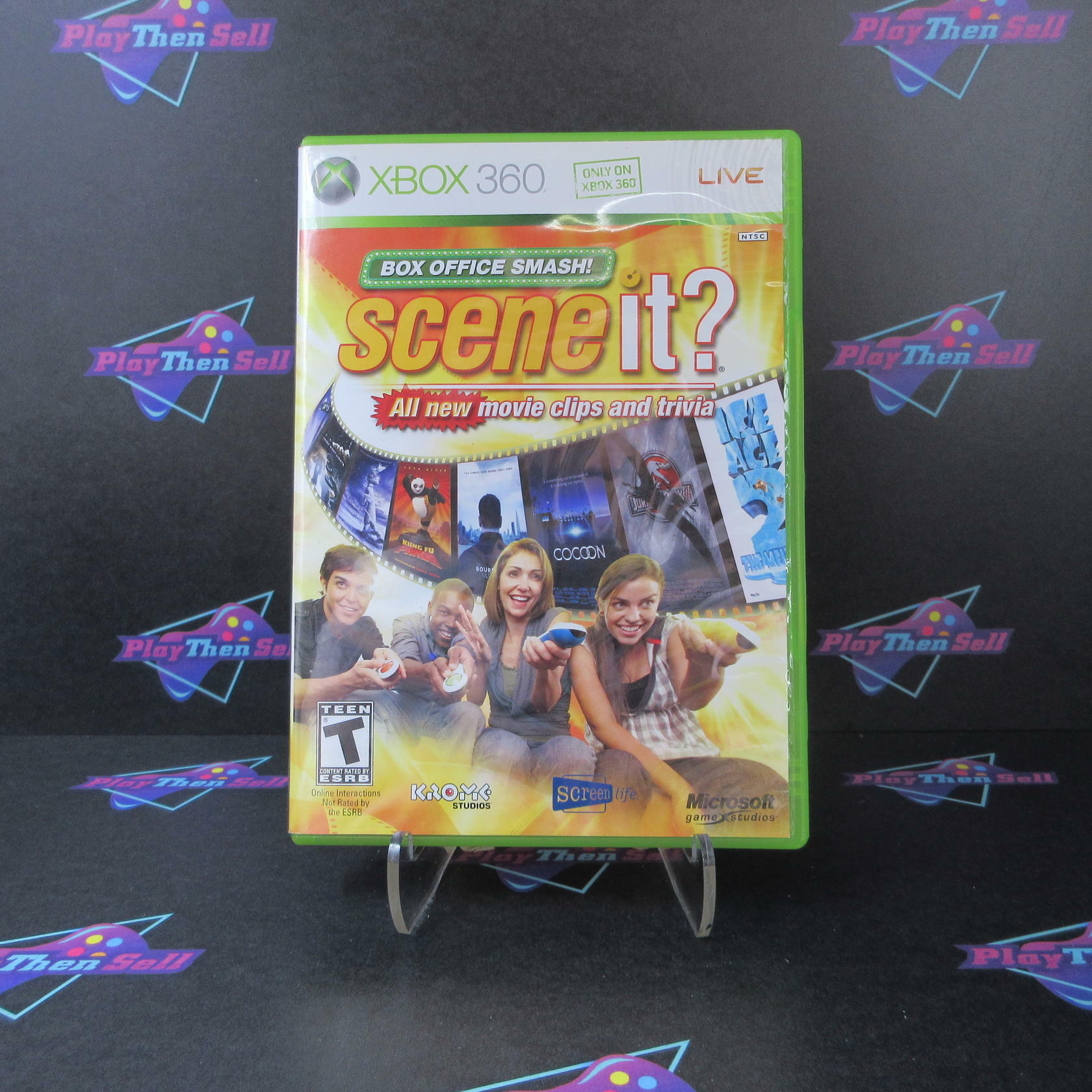 Scene it Box Office Smash Software Only Xbox 360 - Like New - Like New