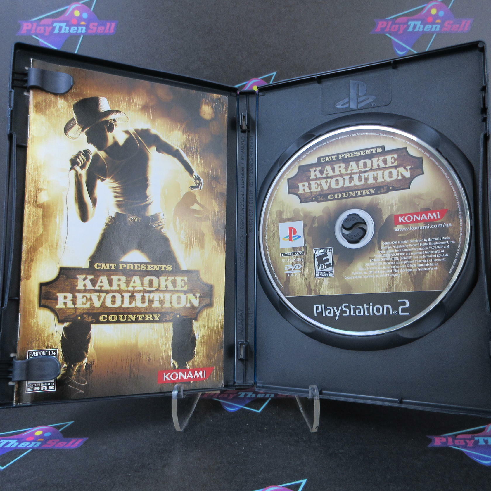 Karaoke Revolution Country PS2  PlayStation 2 - Like New