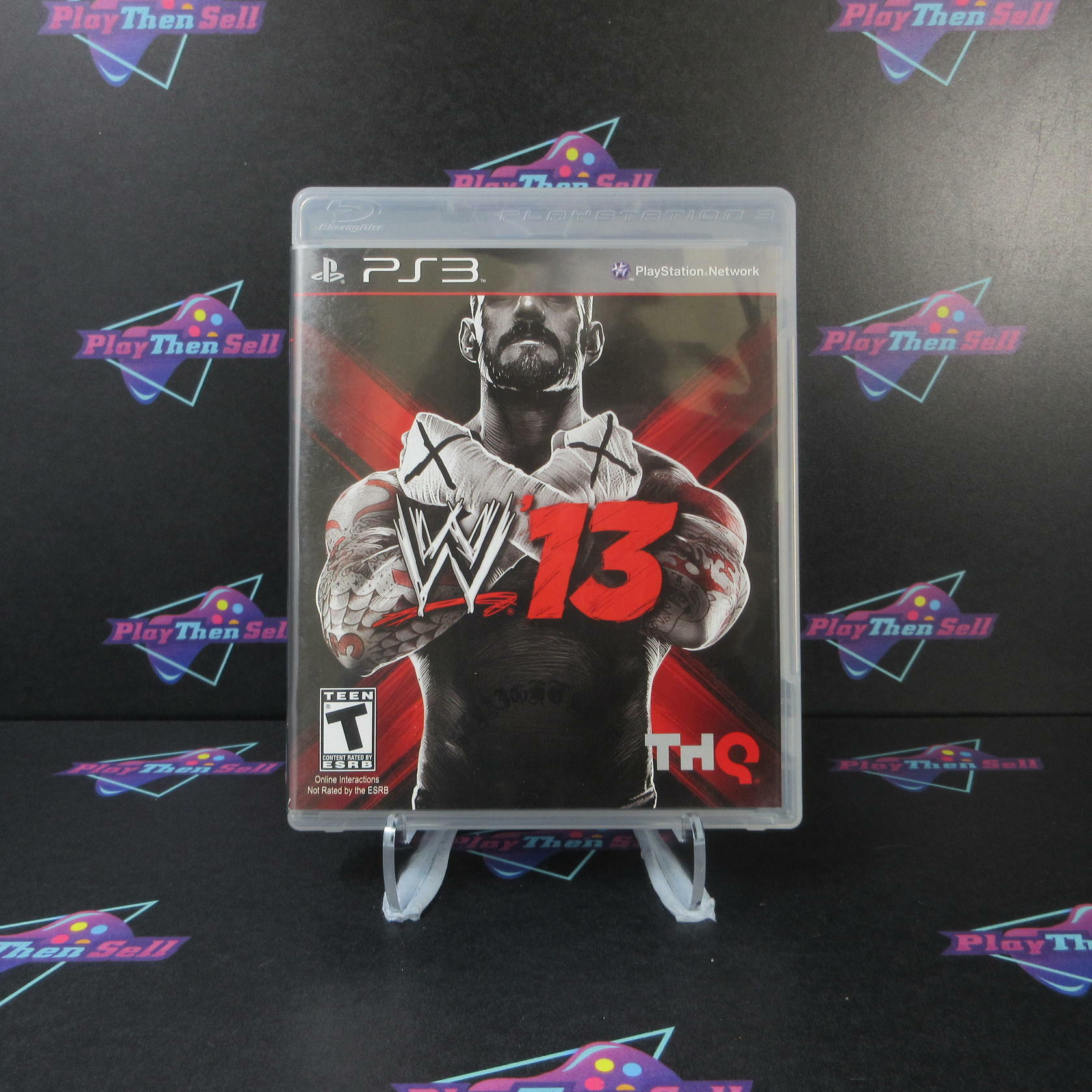 WWE '13 PS3 PlayStation 3 AD Complete CIB - Good