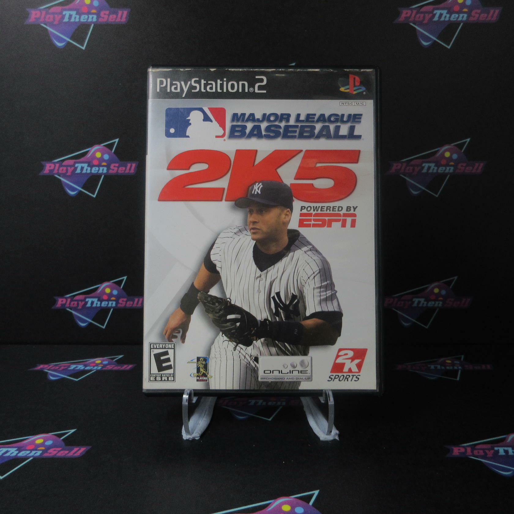 MLB 2K5 PS2 PlayStation 2 AD/DD Complete CIB - Good