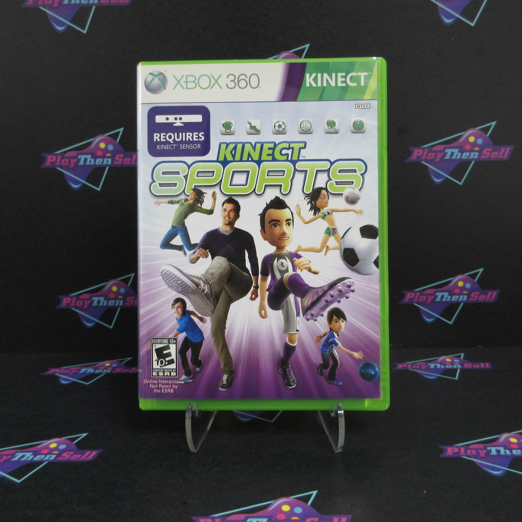 Kinect Sports Xbox 360 MD Complete CIB - Good