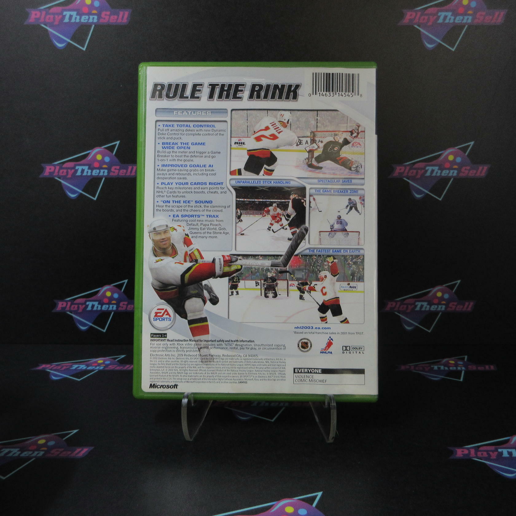 NHL 2003 - Xbox AD Complete CIB - Good