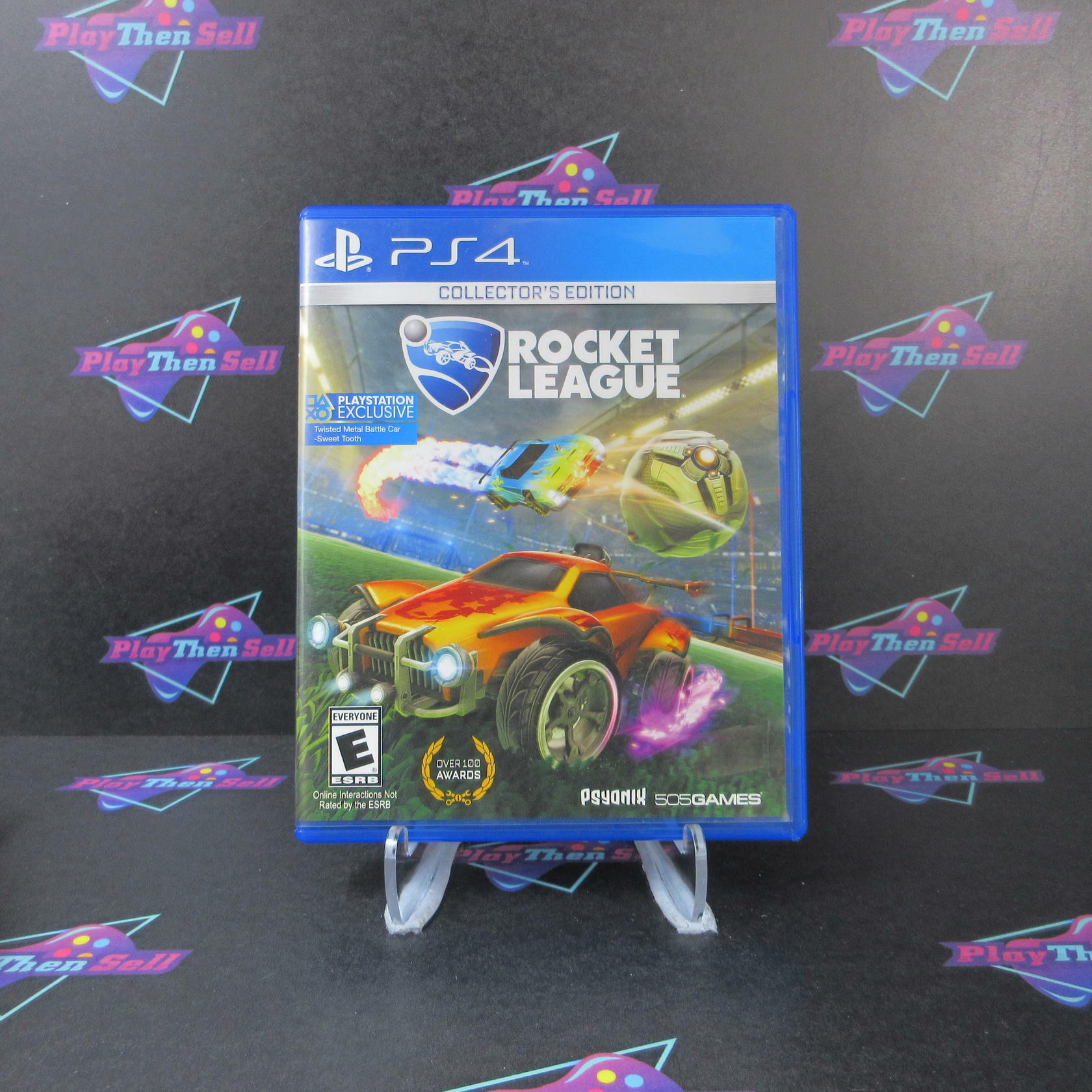 Rocket League Collector's Edition + Card PS4 PlayStation 4 AD Complete CIB - Good