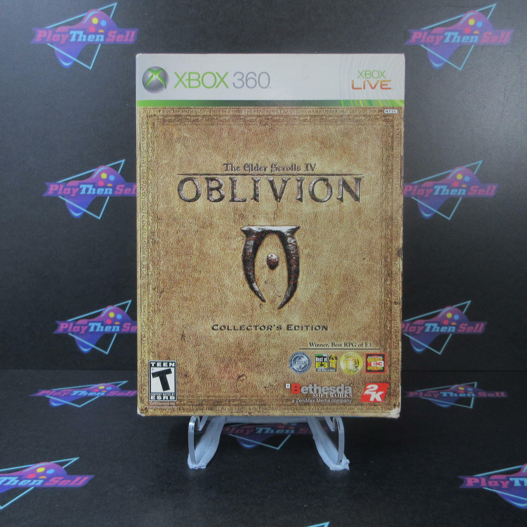 The Elder Scrolls IV: Oblivion Collector's Edition - Xbox 360 AD - No Coin - Good