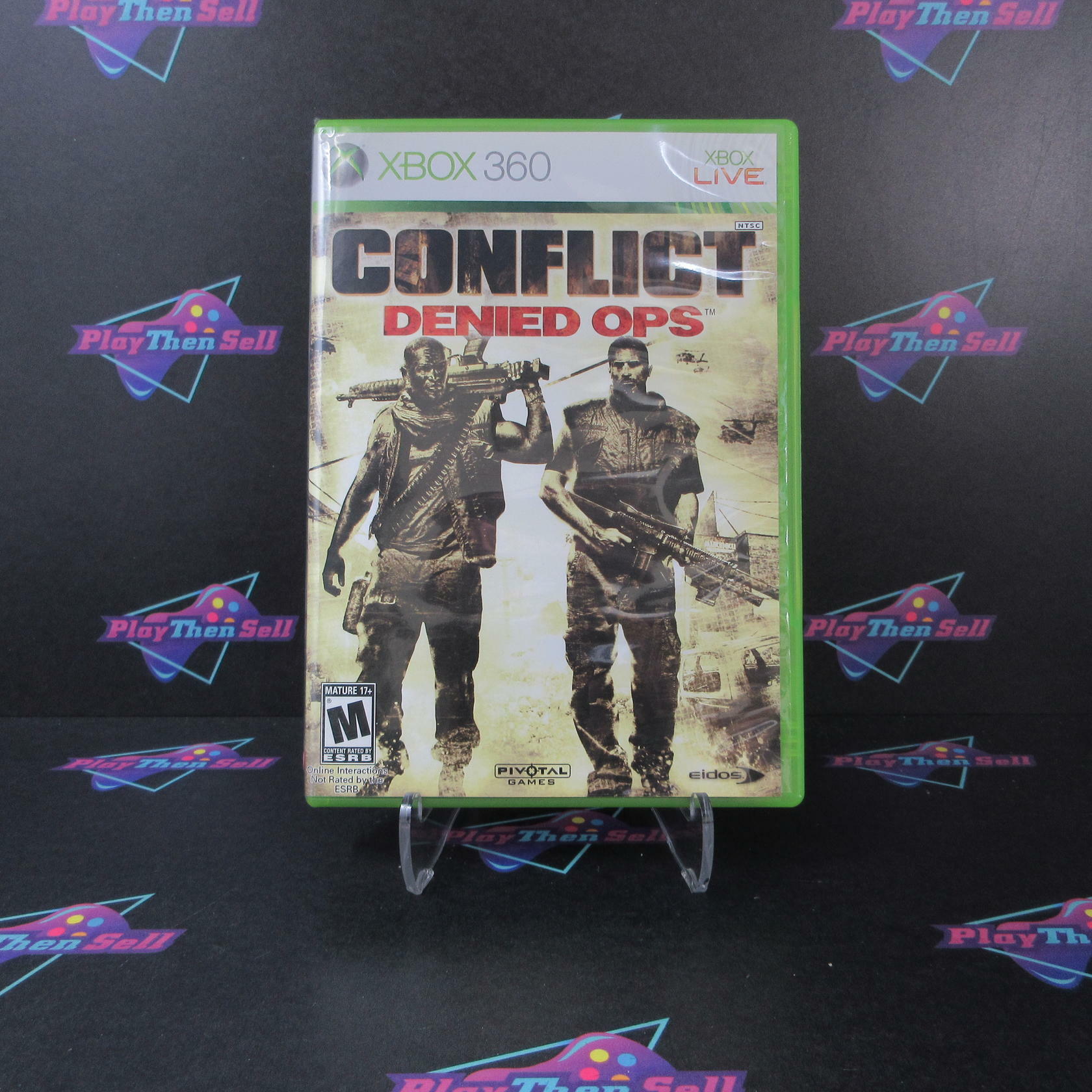 Conflict Denied Ops Xbox 360 AD Complete CIB - Good