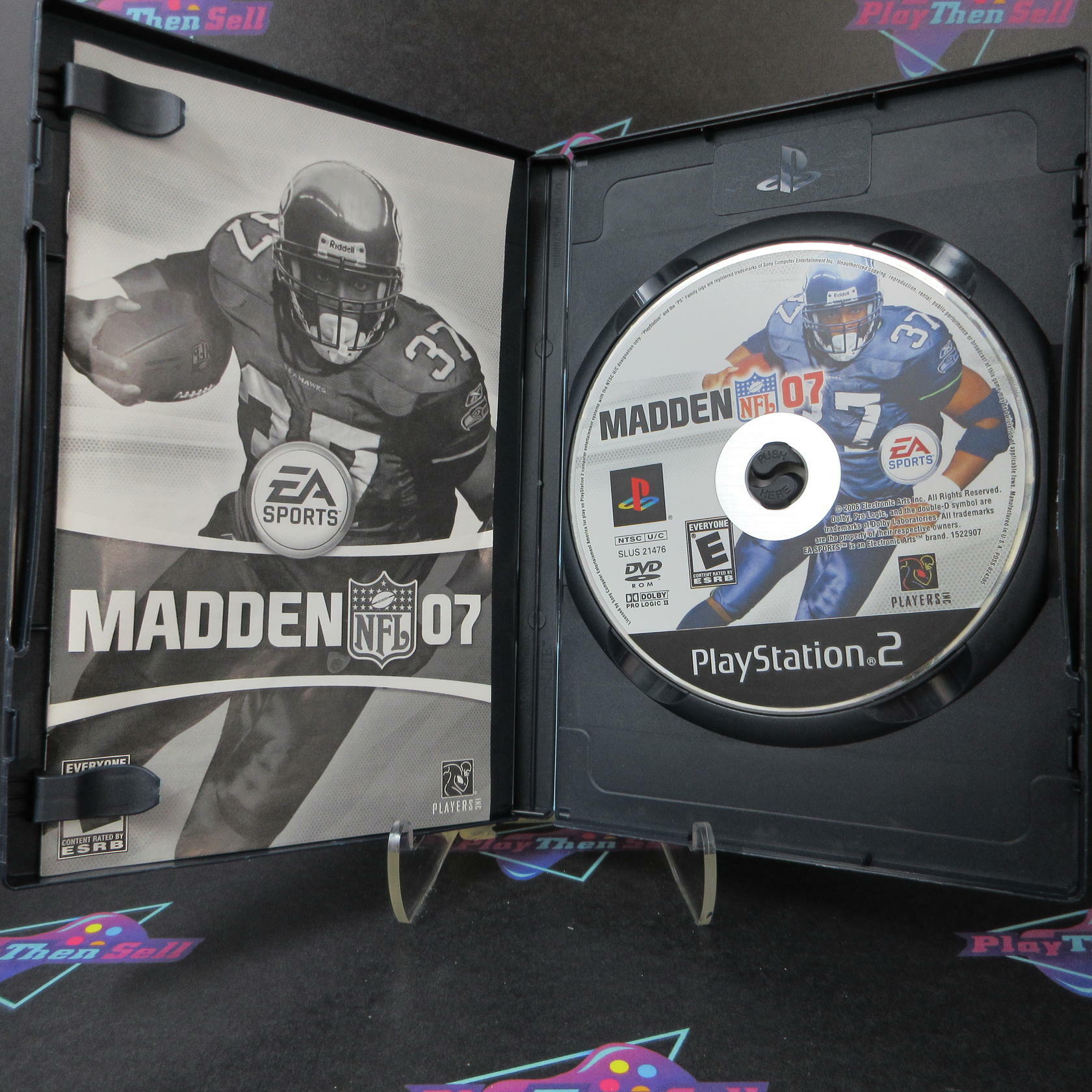 Madden NFL 07 PS2 PlayStation 2 AD Complete CIB - Good