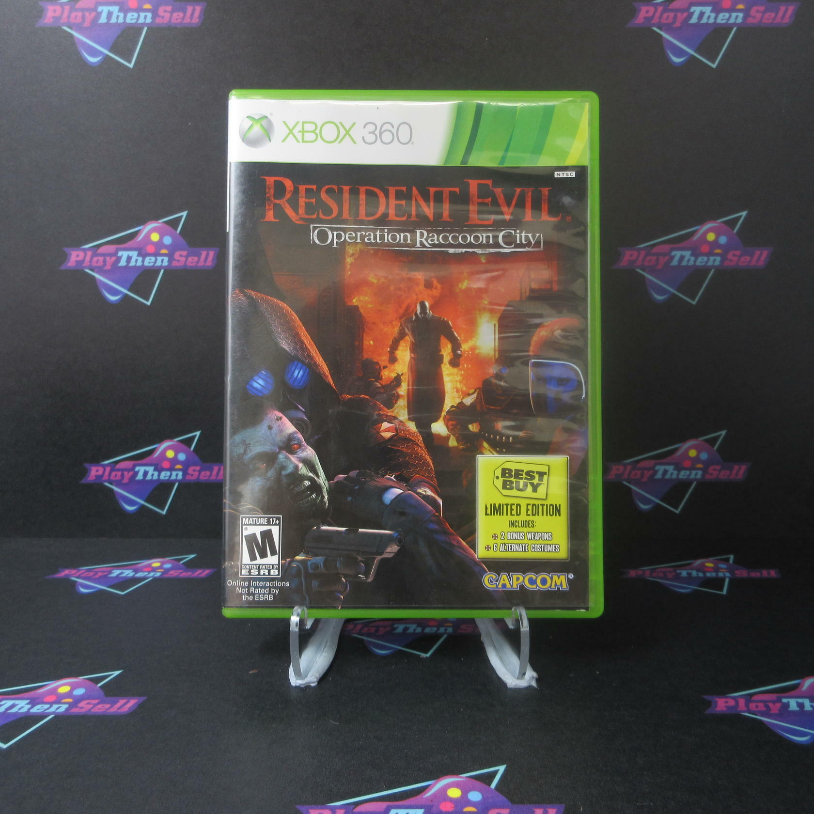 Resident Evil Operation Raccoon City Best Buy Limited Edition Xbox 360 - Very Good