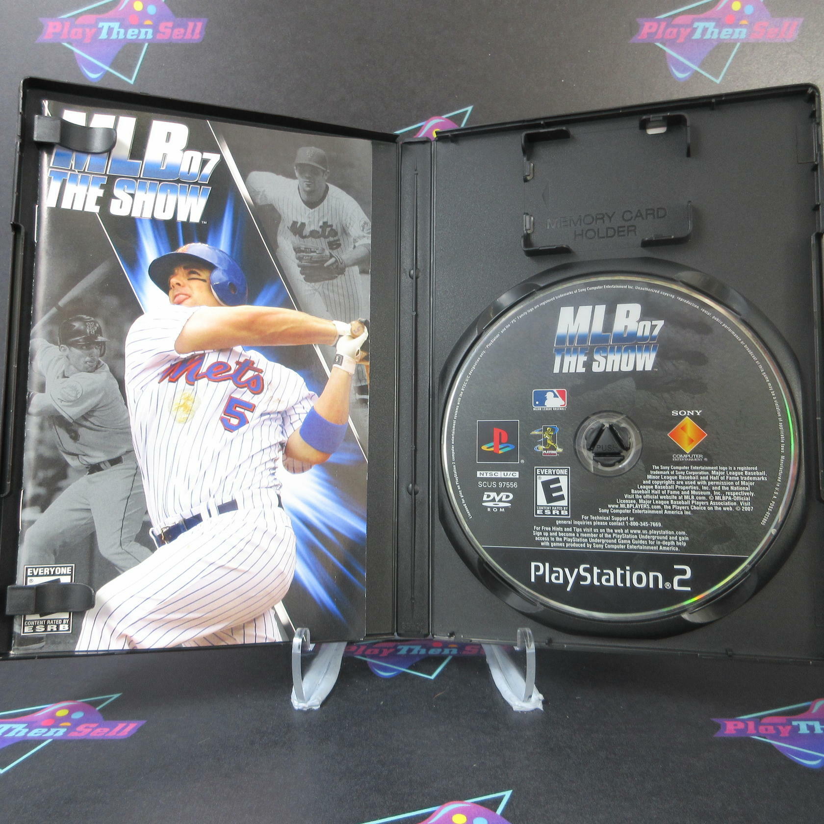 MLB 07 The Show PS2 PlayStation 2 - Like New