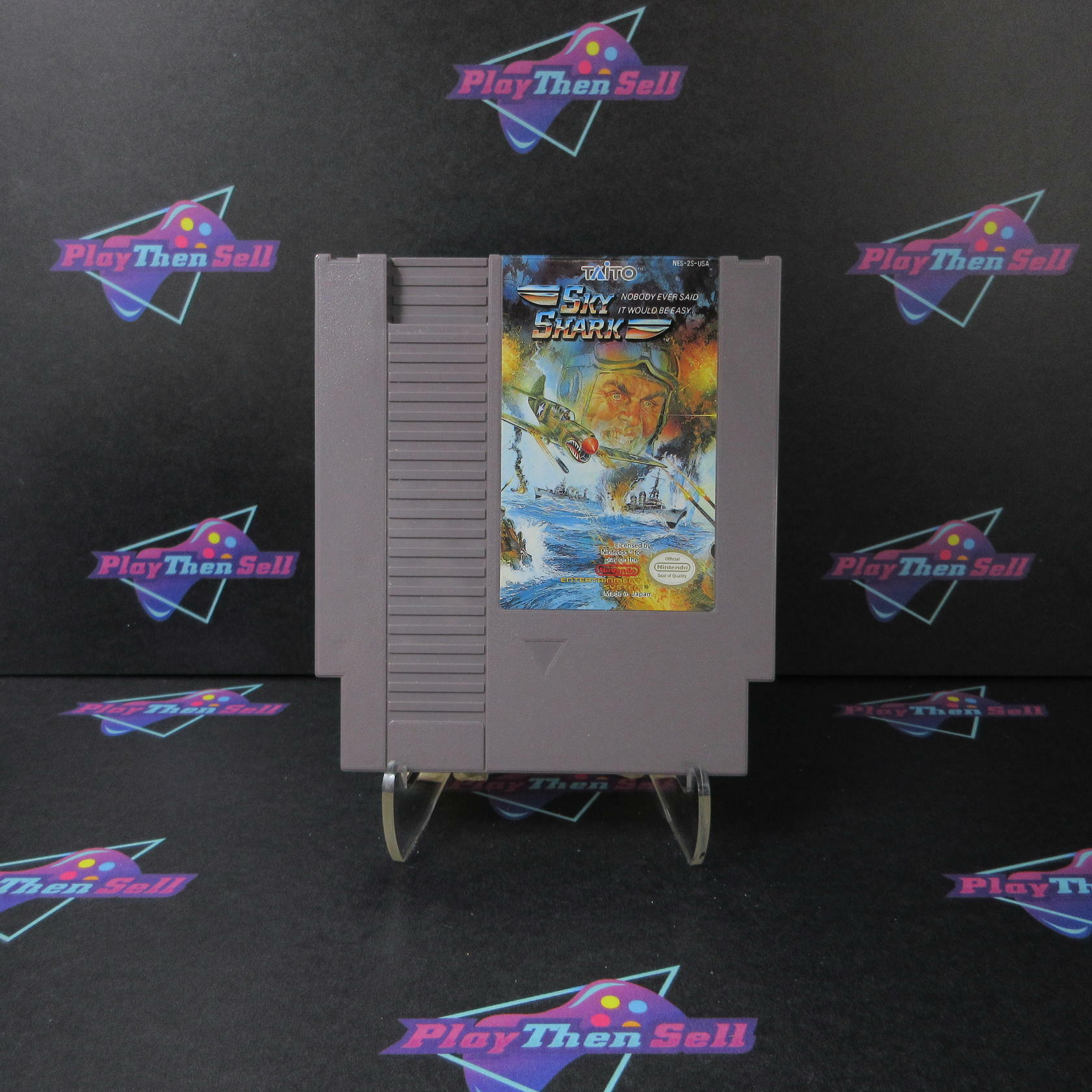 Sky Shark Nintendo NES Cart Only Authentic / Tested - Good