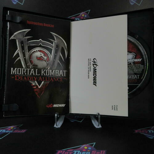 Mortal Kombat Deadly Alliance PS2 PlayStation 2 + Reg Card - Like New