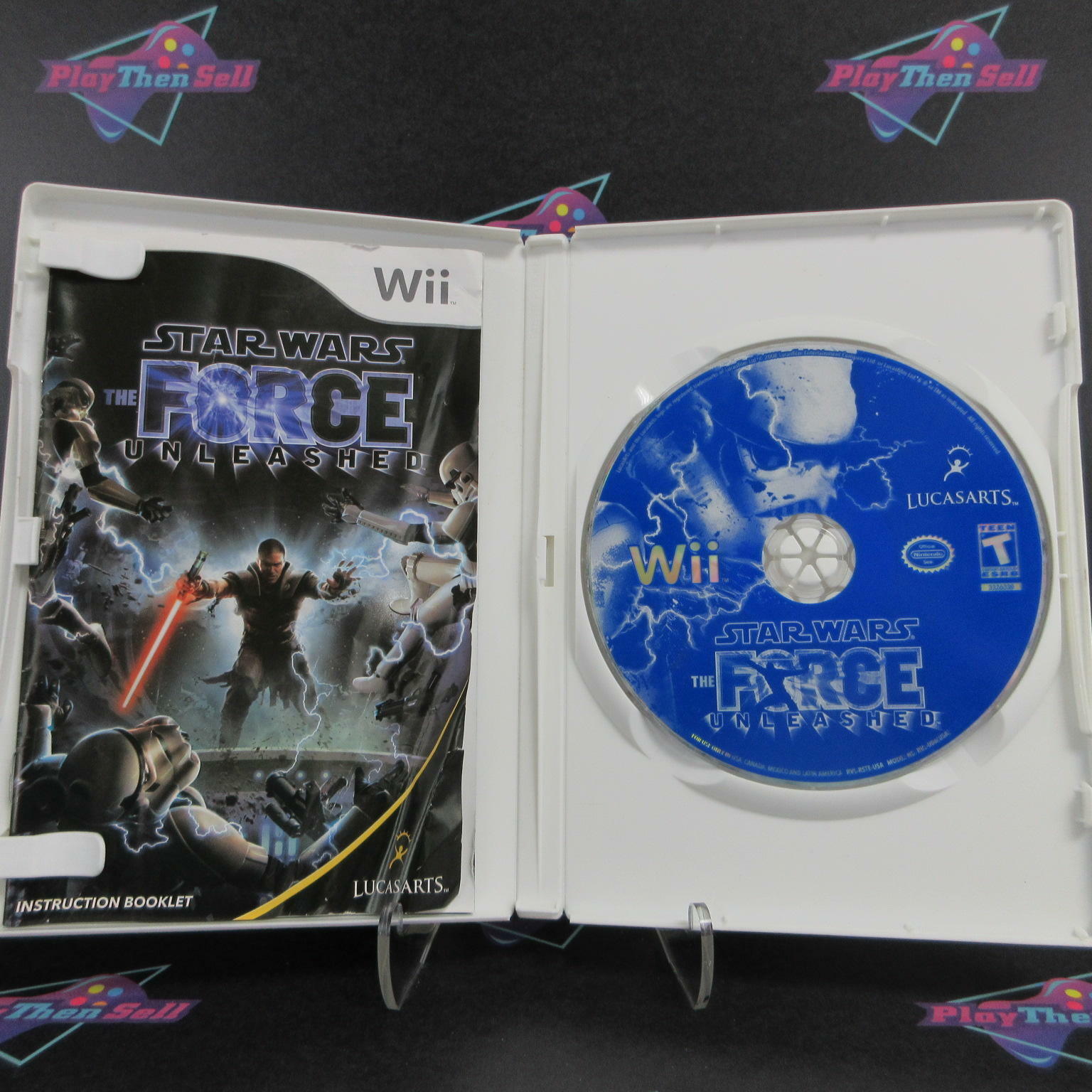 Star Wars The Force Unleashed Nintendo Wii AD/MD - Good