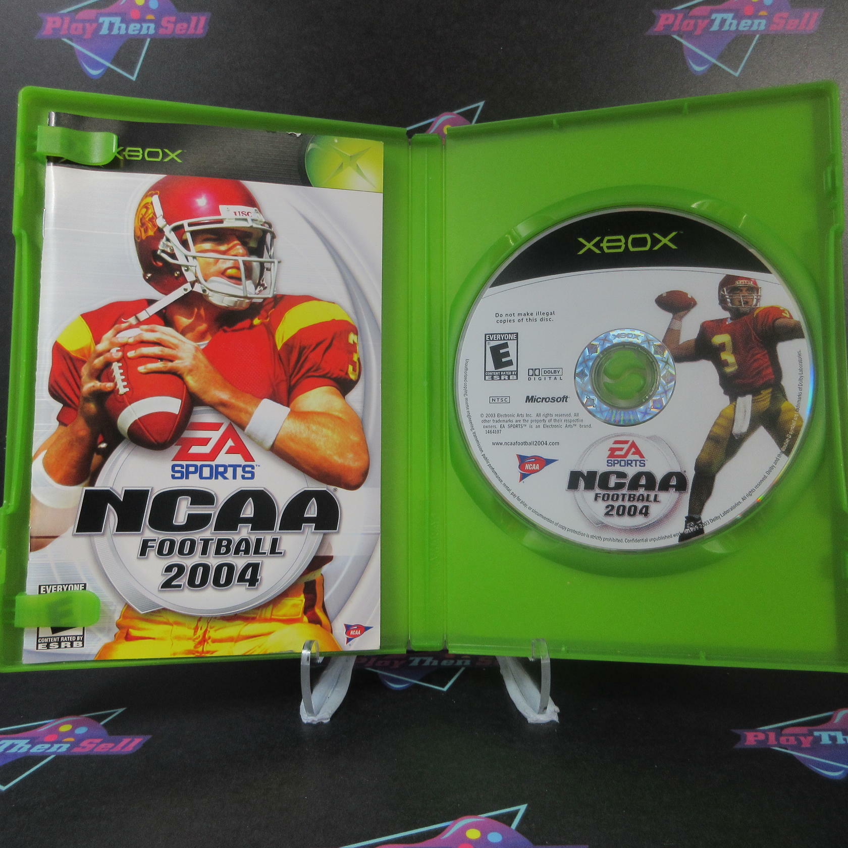 NCAA Football 2004 Xbox AD Complete CIB - Good