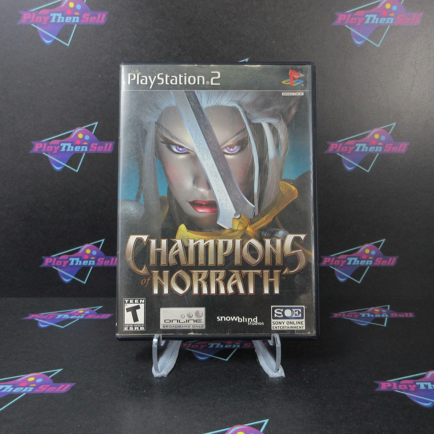 Champions of Norrath PS2 PlayStation 2 AD/NM - Good