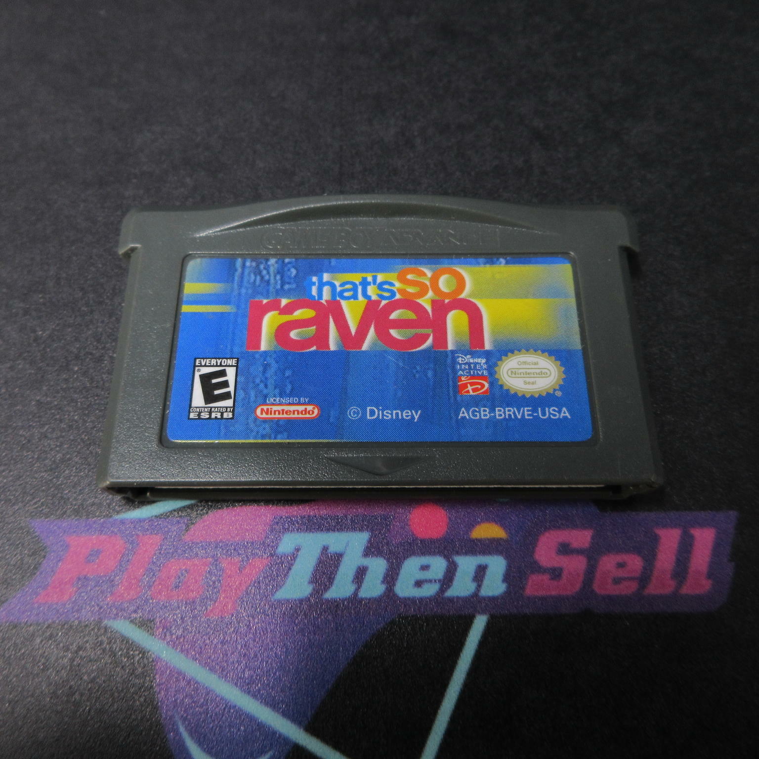 That's So Raven Gameboy Advance GBA Cart Only Authentic / Tested - Good