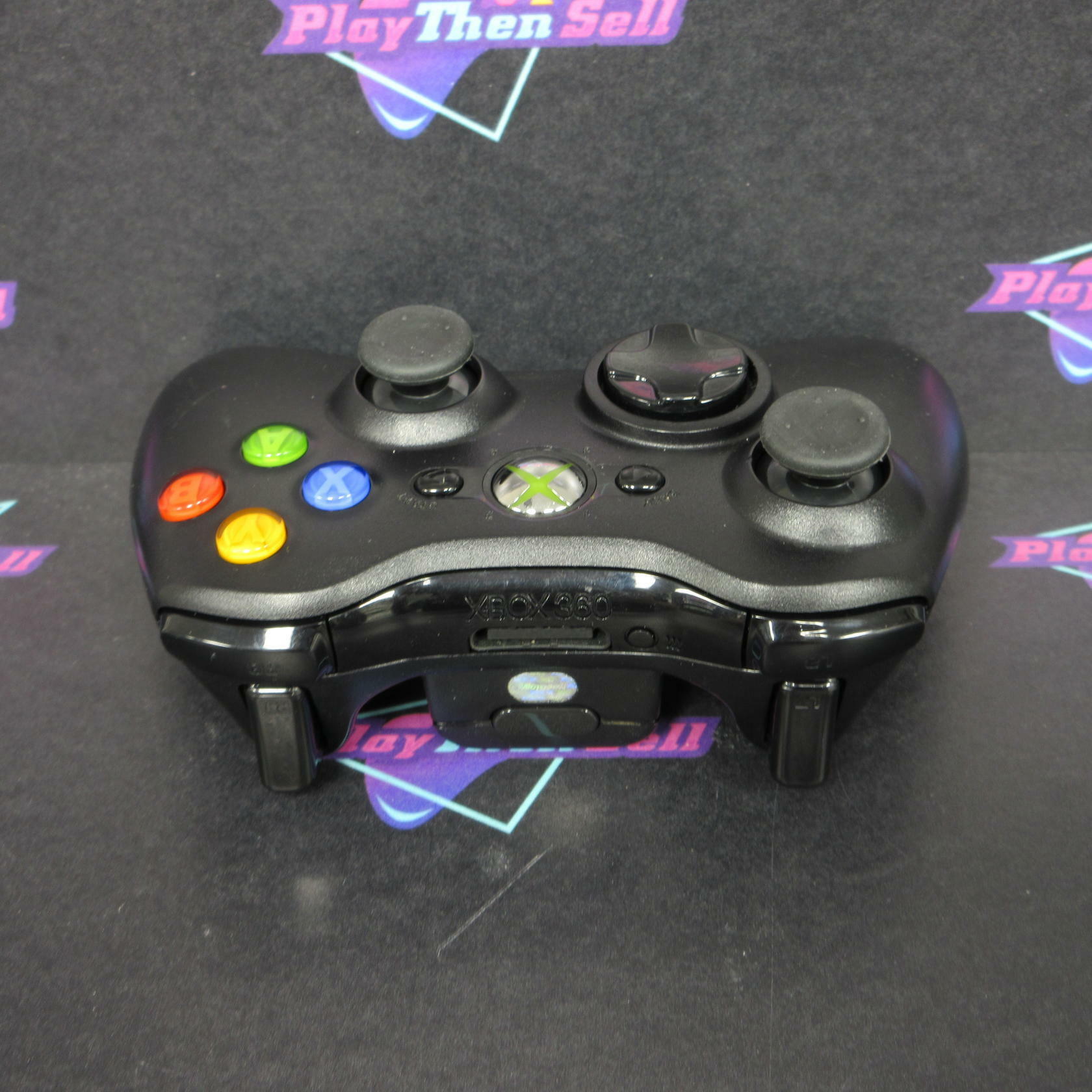 Refurbished - Black Xbox 360 OEM Wireless Controller - Good Condition - Refurbished