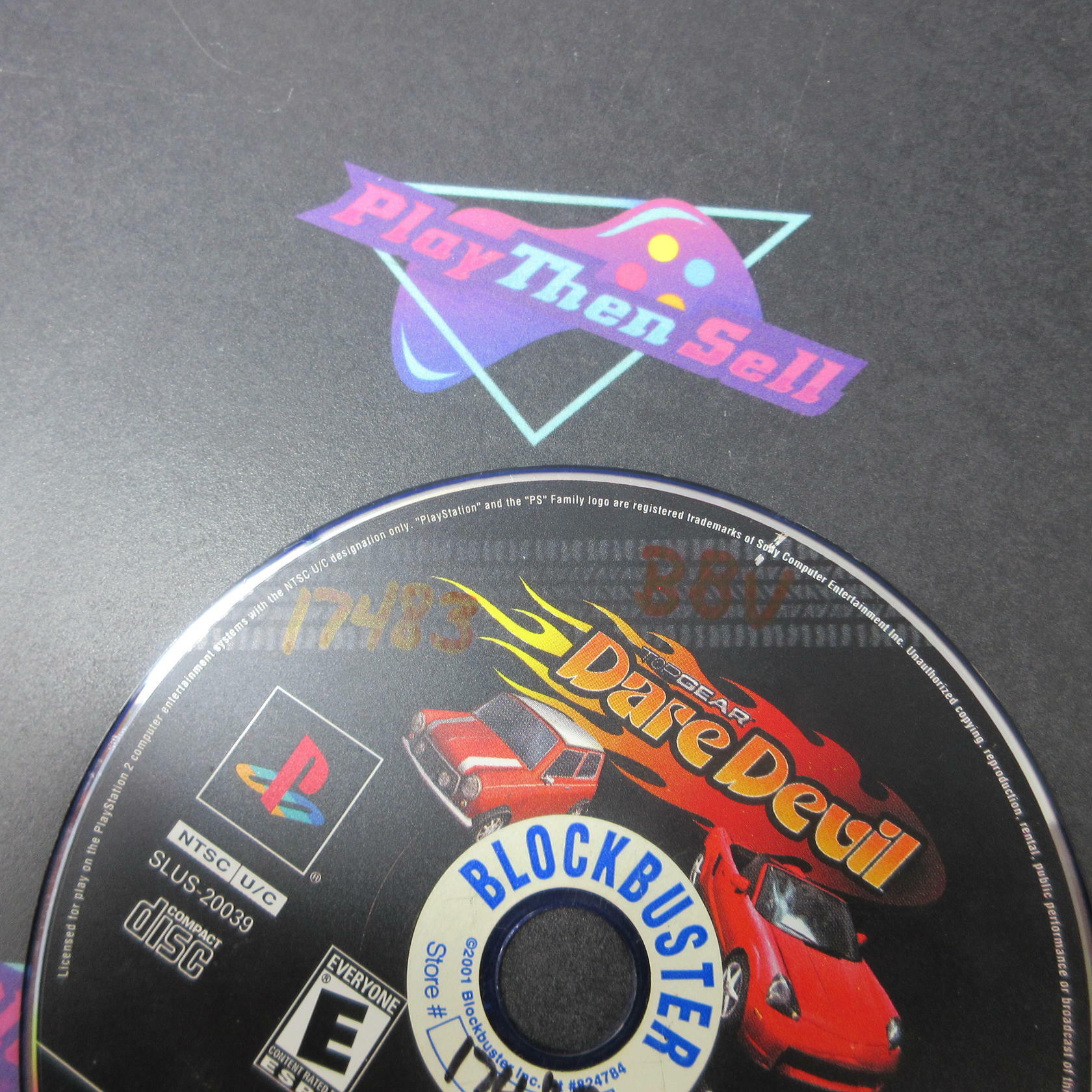 Top Gear Dare Devil PS2 PlayStation 2 WD/DD/NM - Good