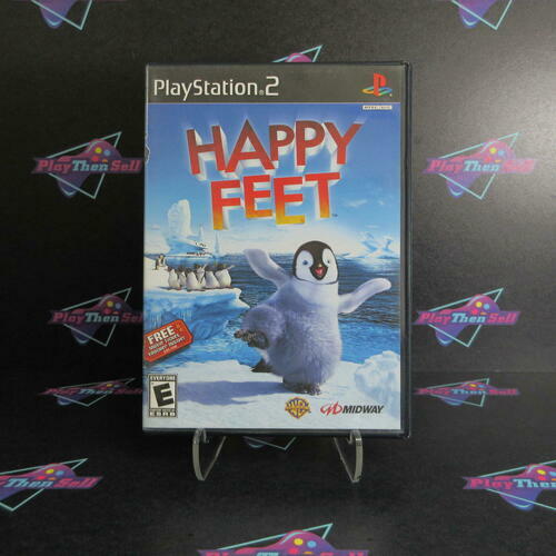 Happy Feet + Reg Card PS2 PlayStation 2 AD - Good