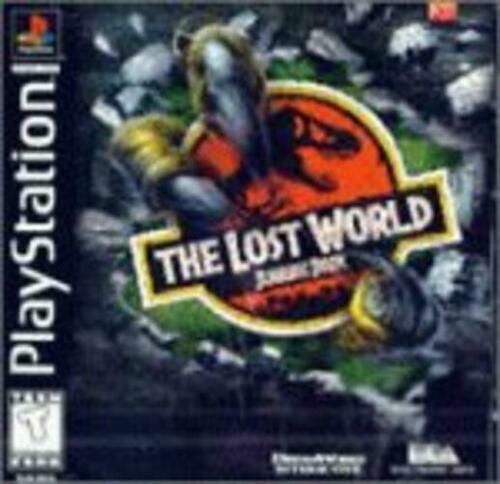 Jurassic Park Lost World PS1 PlayStation 1 Holographic Art - Like New