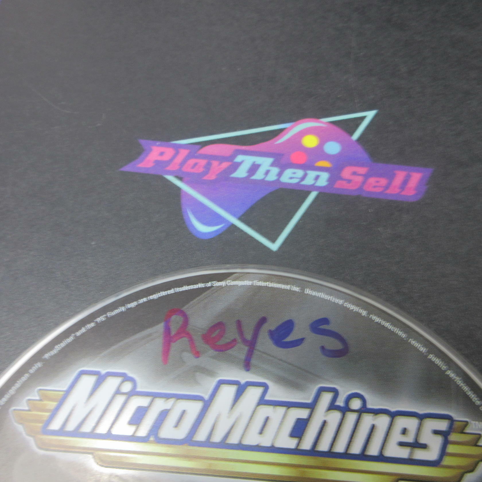 Micro Machines PS2 PlayStation 2 AD Complete CIB - Good