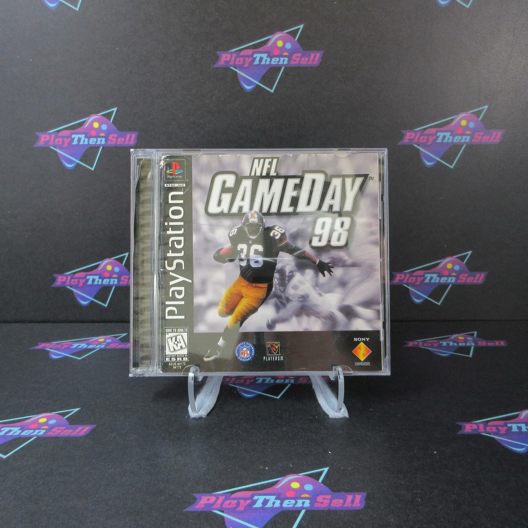 NFL GameDay 98 PS1 PlayStation 1 MD Complete CIB - Good