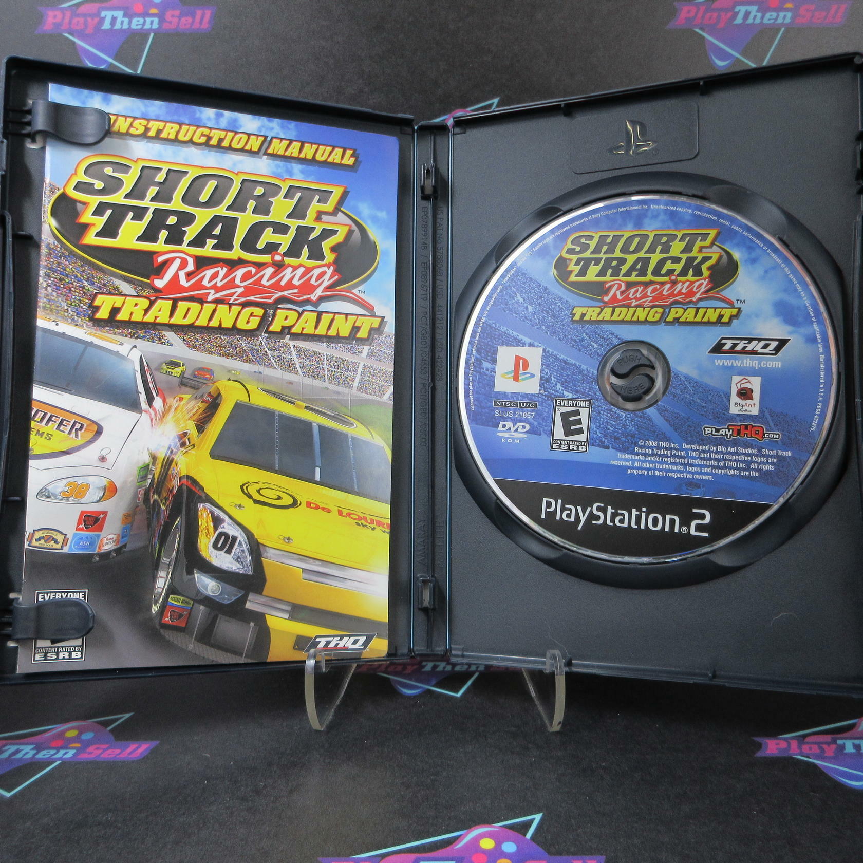 Short Track Racing Trading Paint PS2 PlayStation 2 - Like New