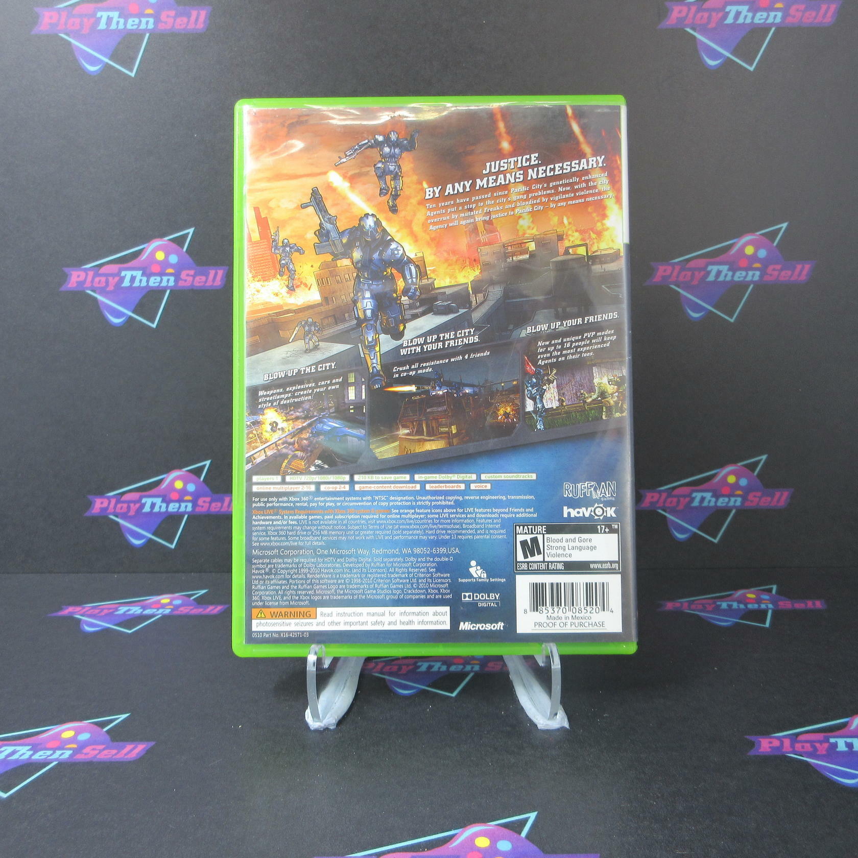 Crackdown 2 Xbox 360 AD/NM - Good