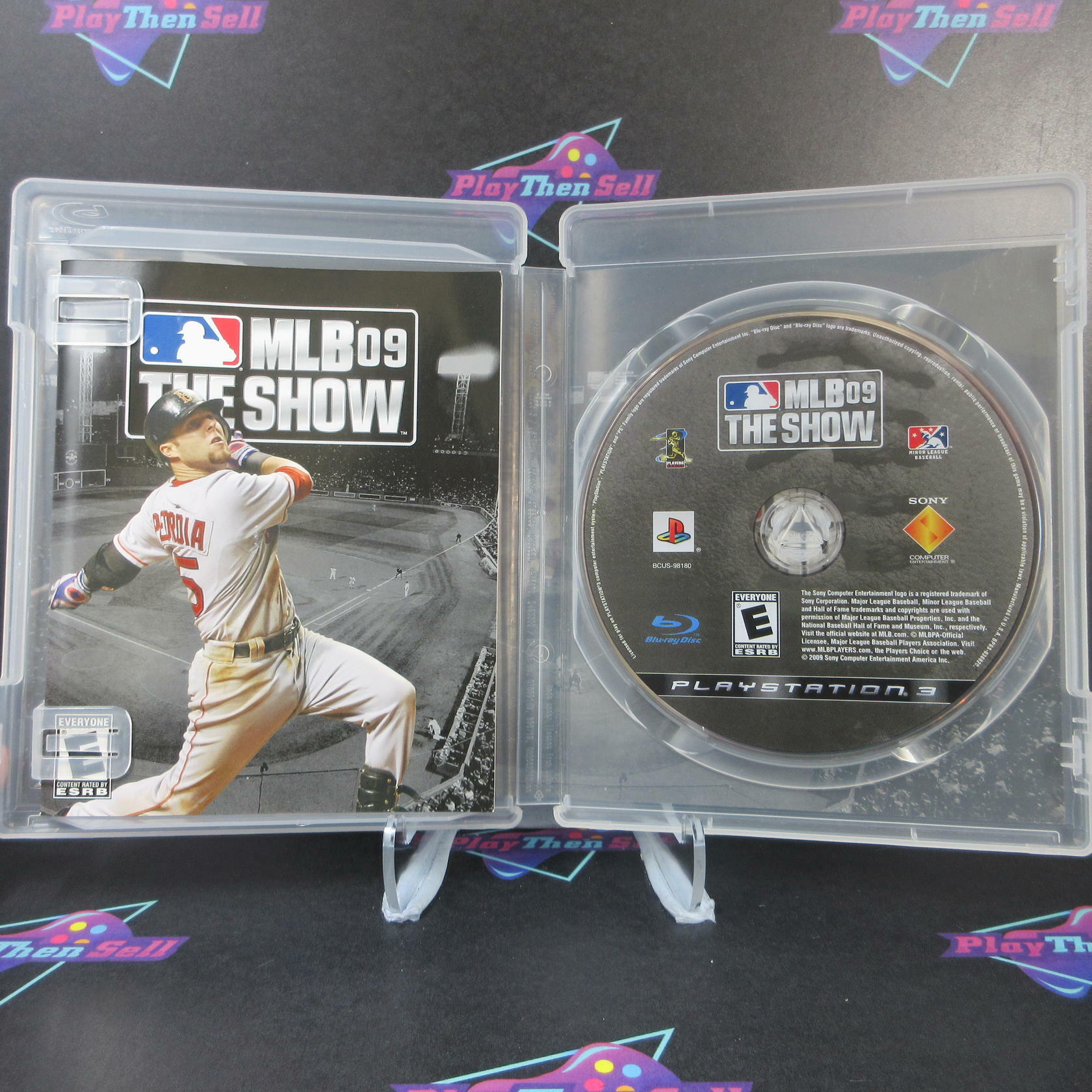 MLB 09 The Show + Reg Card PS3 Playstation 3 AD Complete CIB - Good