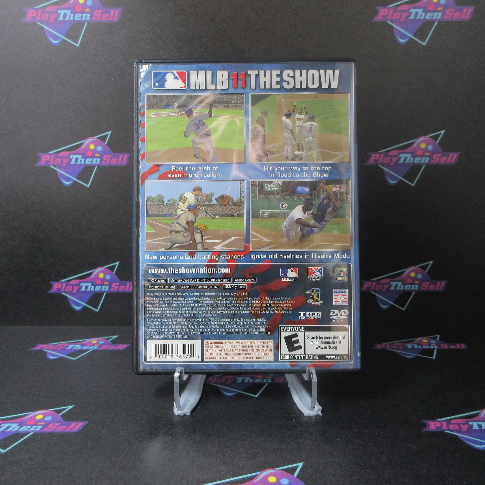 MLB 11 The Show PS2 PlayStation 2 - Like New