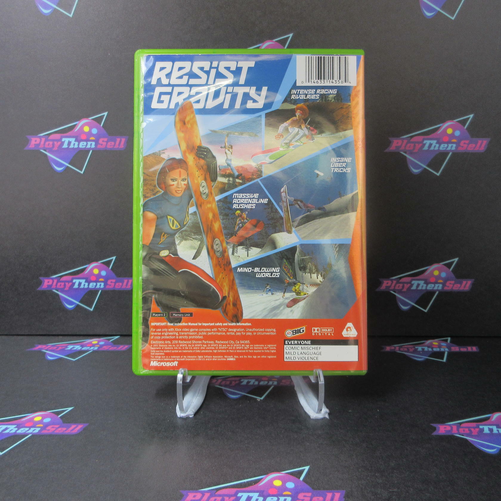 SSX Tricky - Xbox + Reg Card - Like New