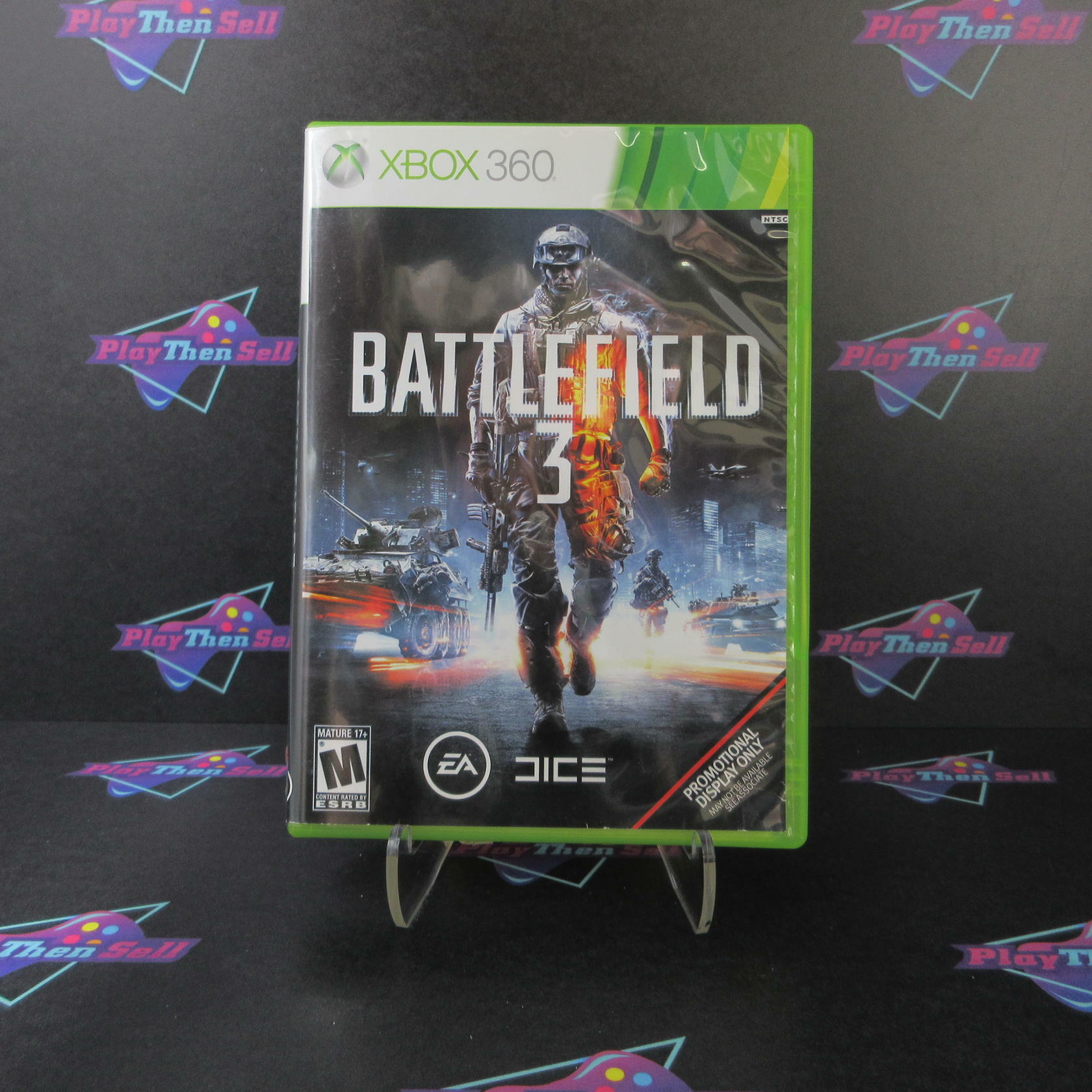 Battlefield 3 Xbox 360 Promotional Art / AD/NM - Good