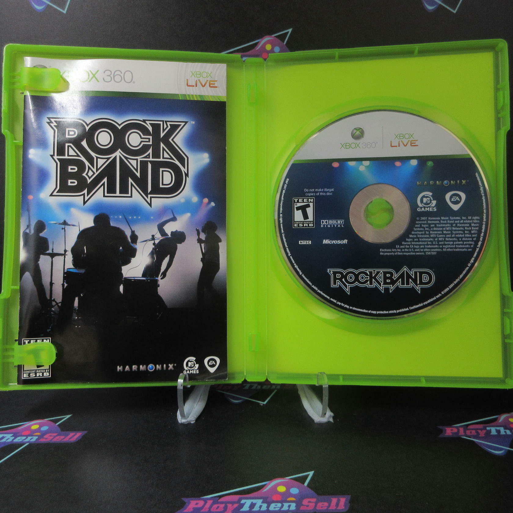 Rock Band Xbox 360 DD Complete CIB - Good