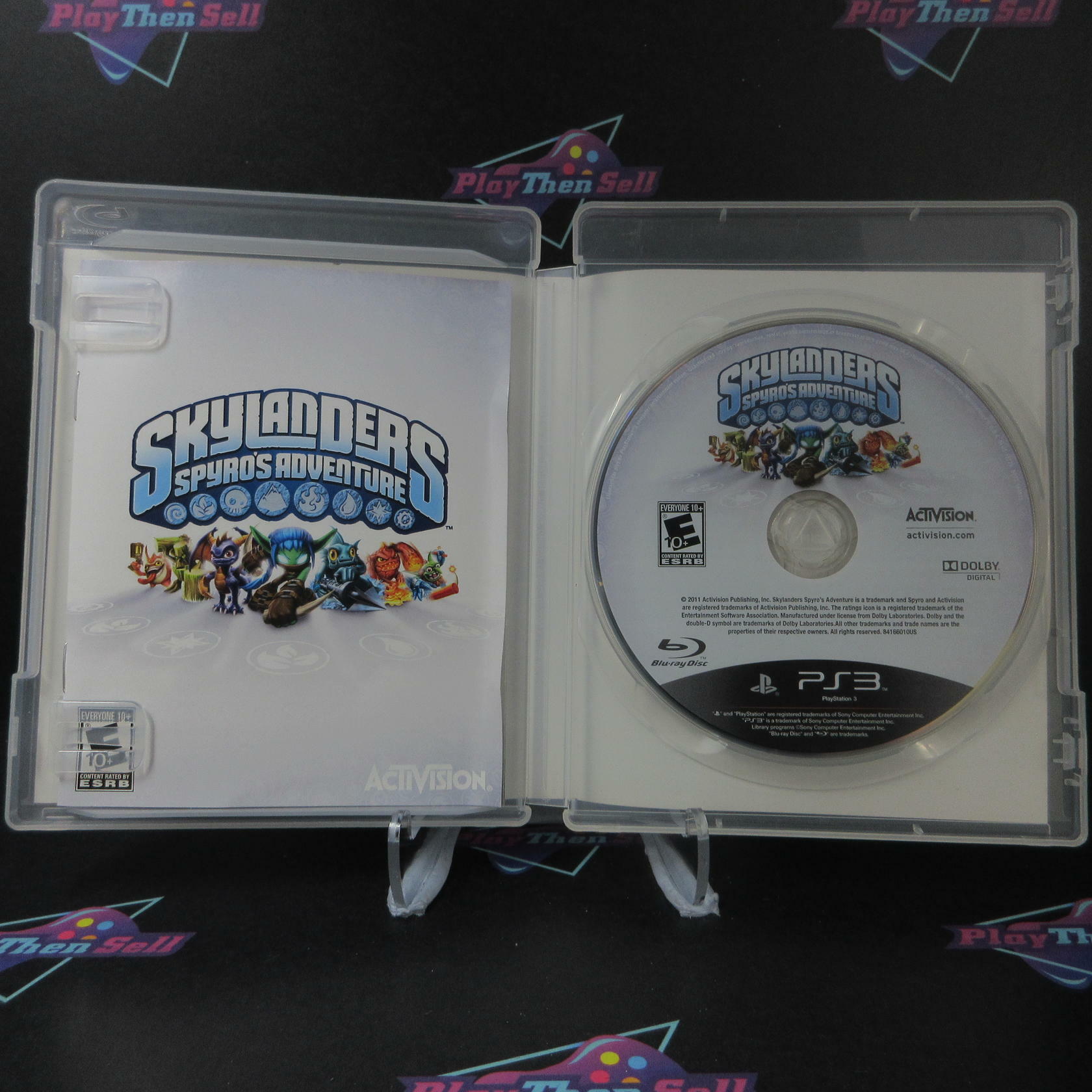 Skylanders Spyro's Adventure PS3 PlayStation 3 AD Complete - Good