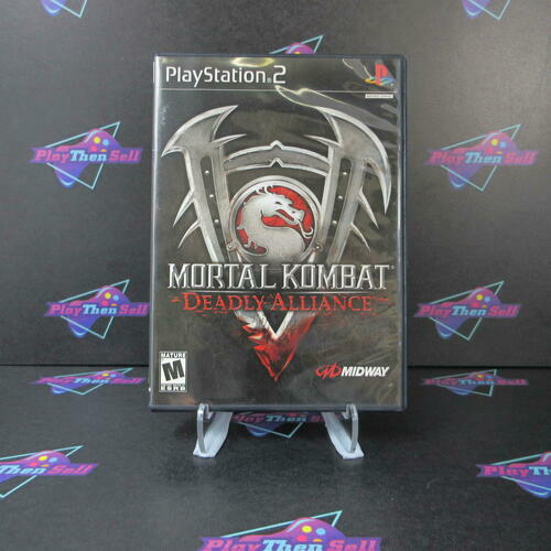 Mortal Kombat Deadly Alliance PS2 PlayStation 2 + Reg Card - Like New